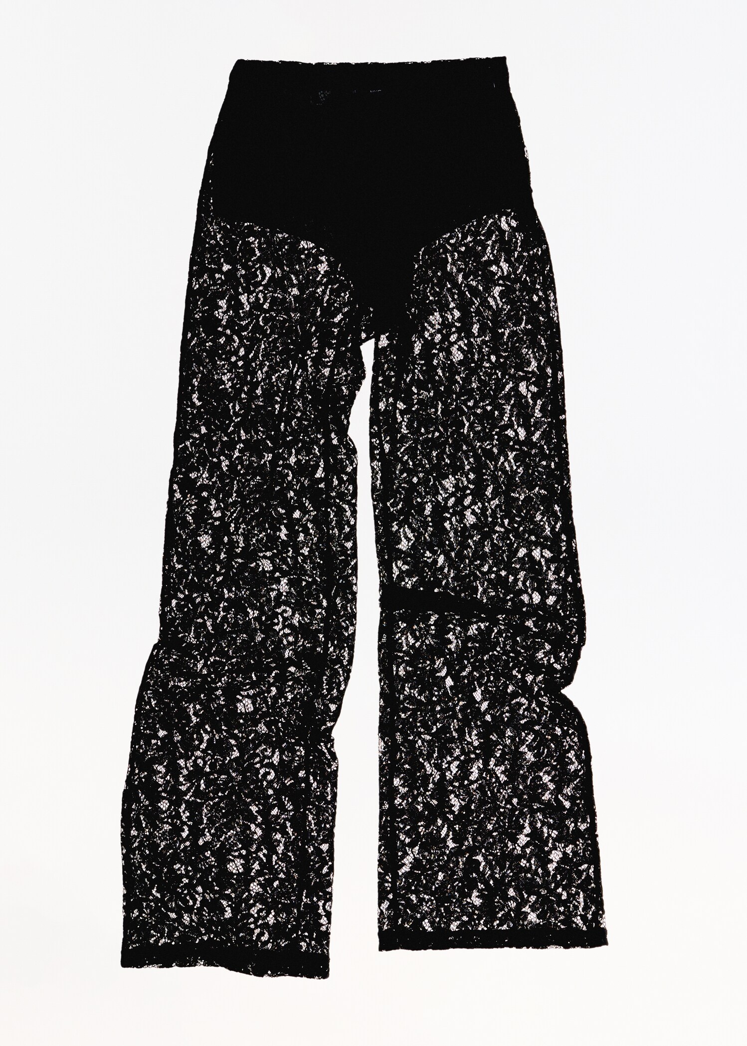 Wide leg lace trousers - Details of the article 6