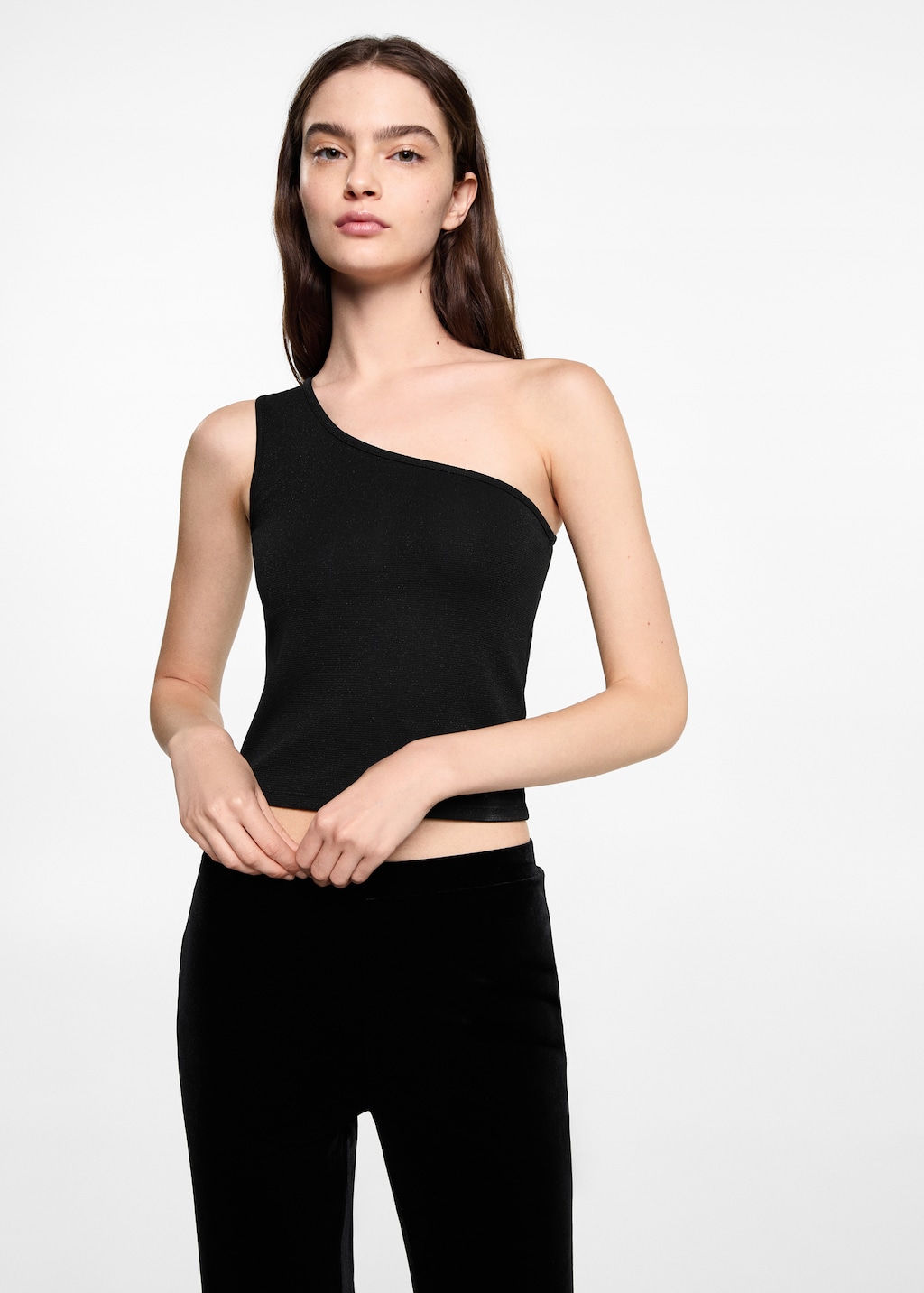 Sametové kalhoty střihu flare - Teenagerka | MANGO OUTLET Czech Republic