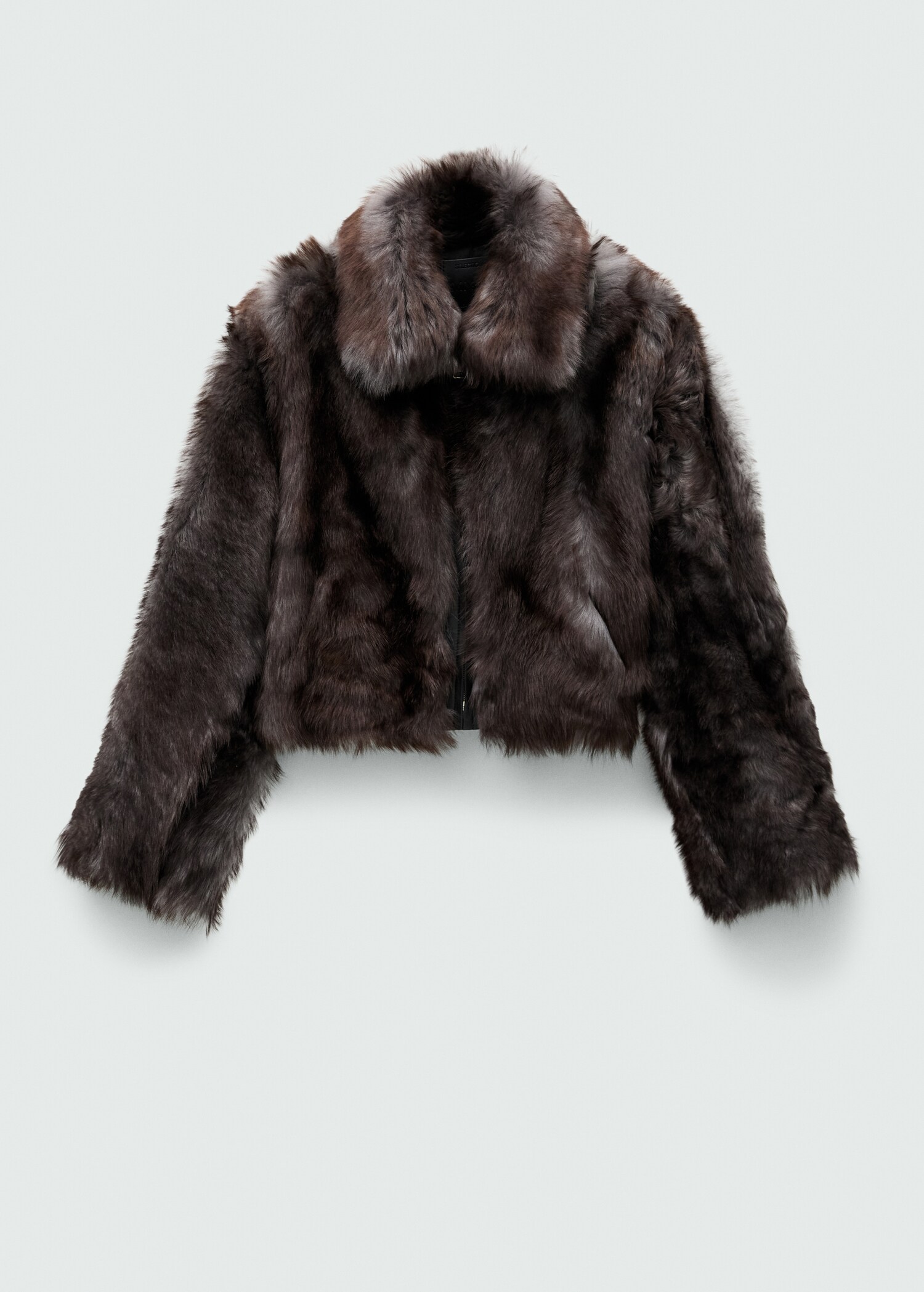 100% leather fur jacket - Article without model
