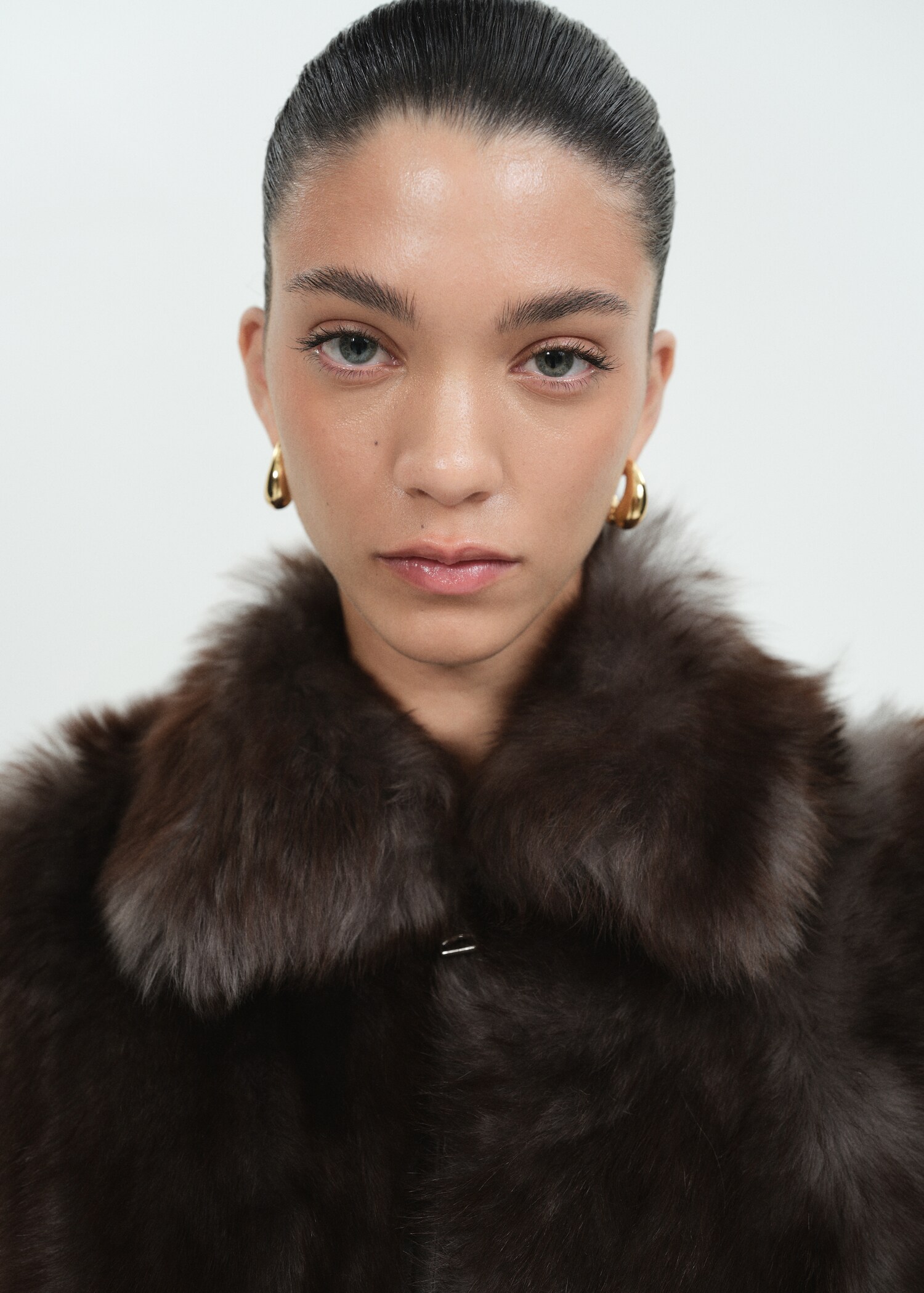 100% leather fur jacket - Details of the article 1