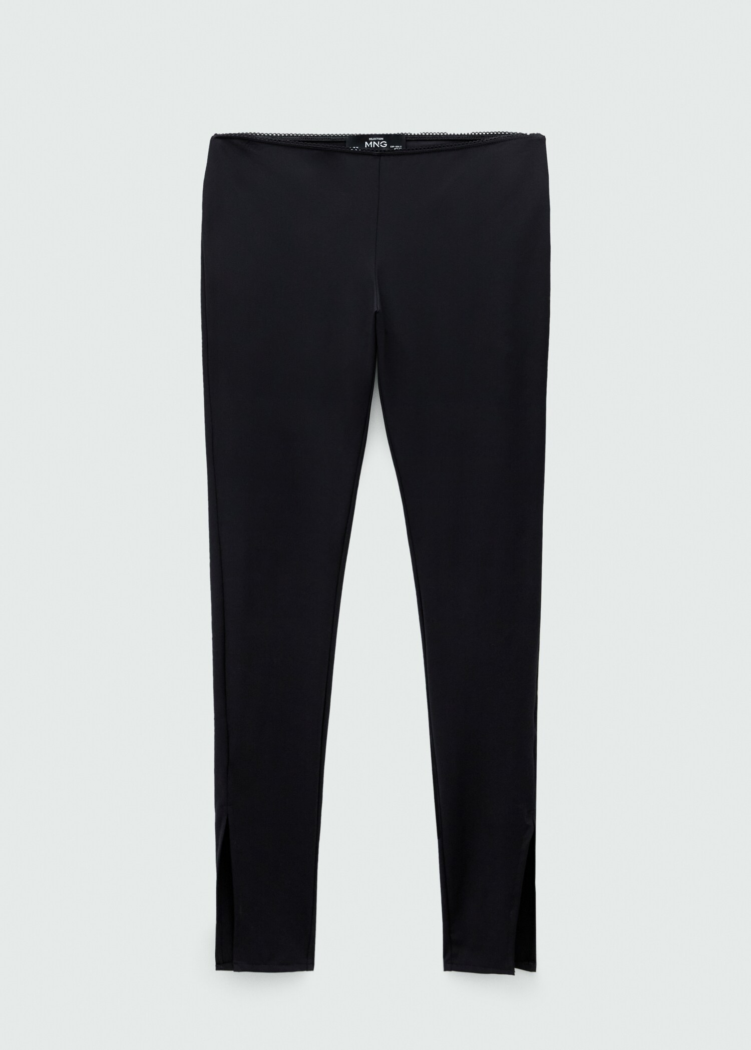 Slit hem leggings - Article without model