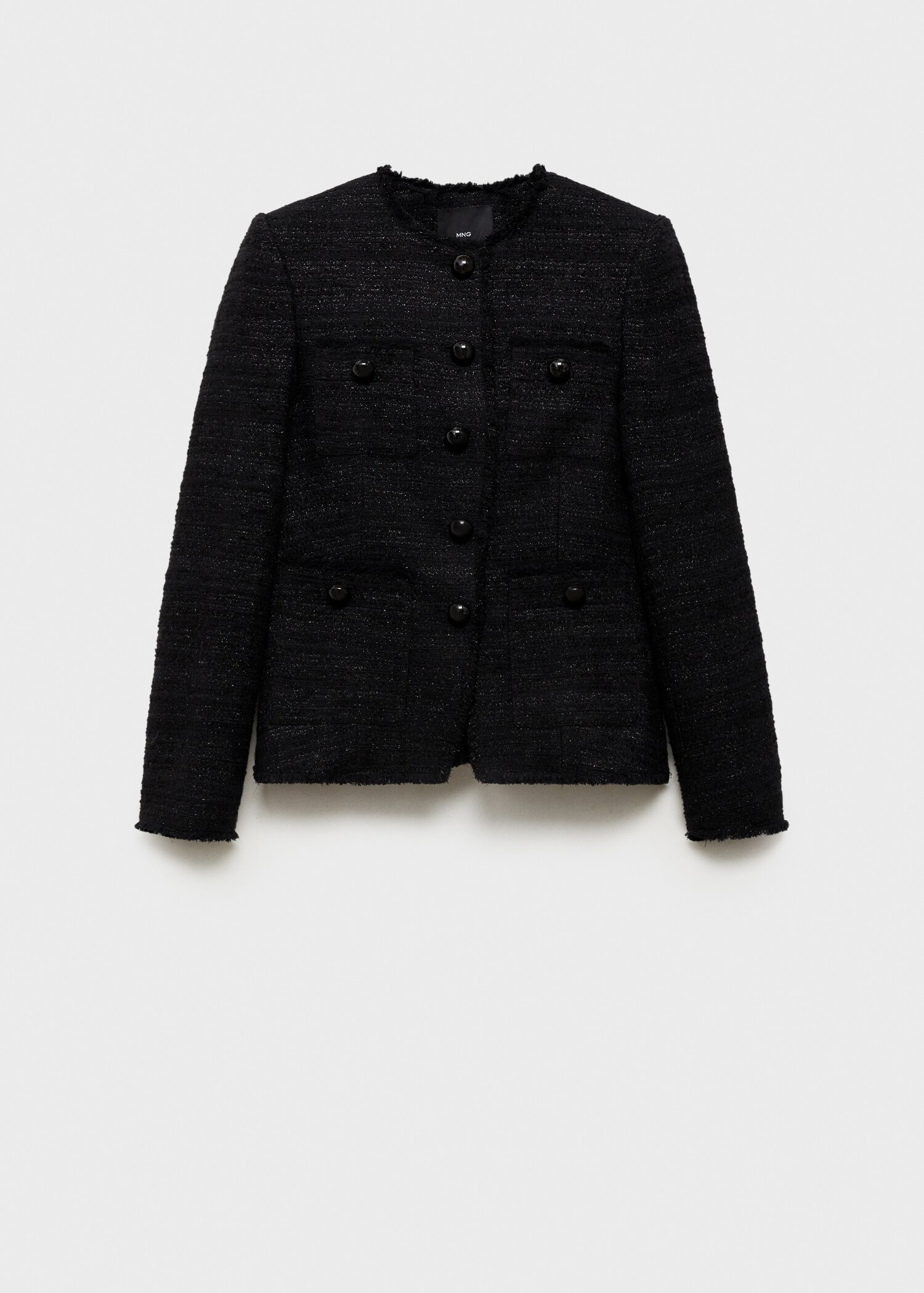 Tweed-Jacke mit Taschen - Artikel ohne Model