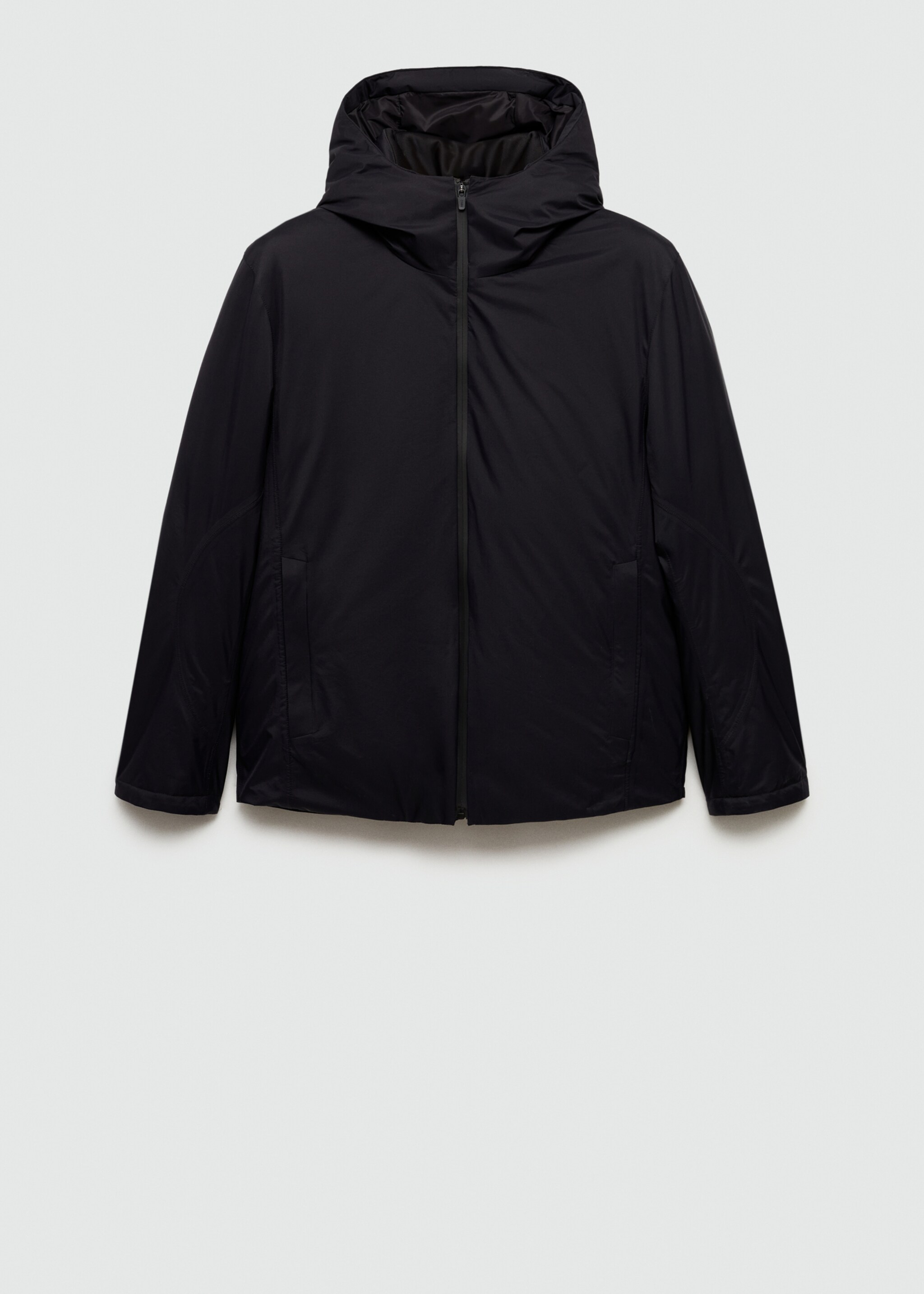 Thermoregulating waterproof padded anorak - Article without model, Dark Navy. Ref: 77059227-00.