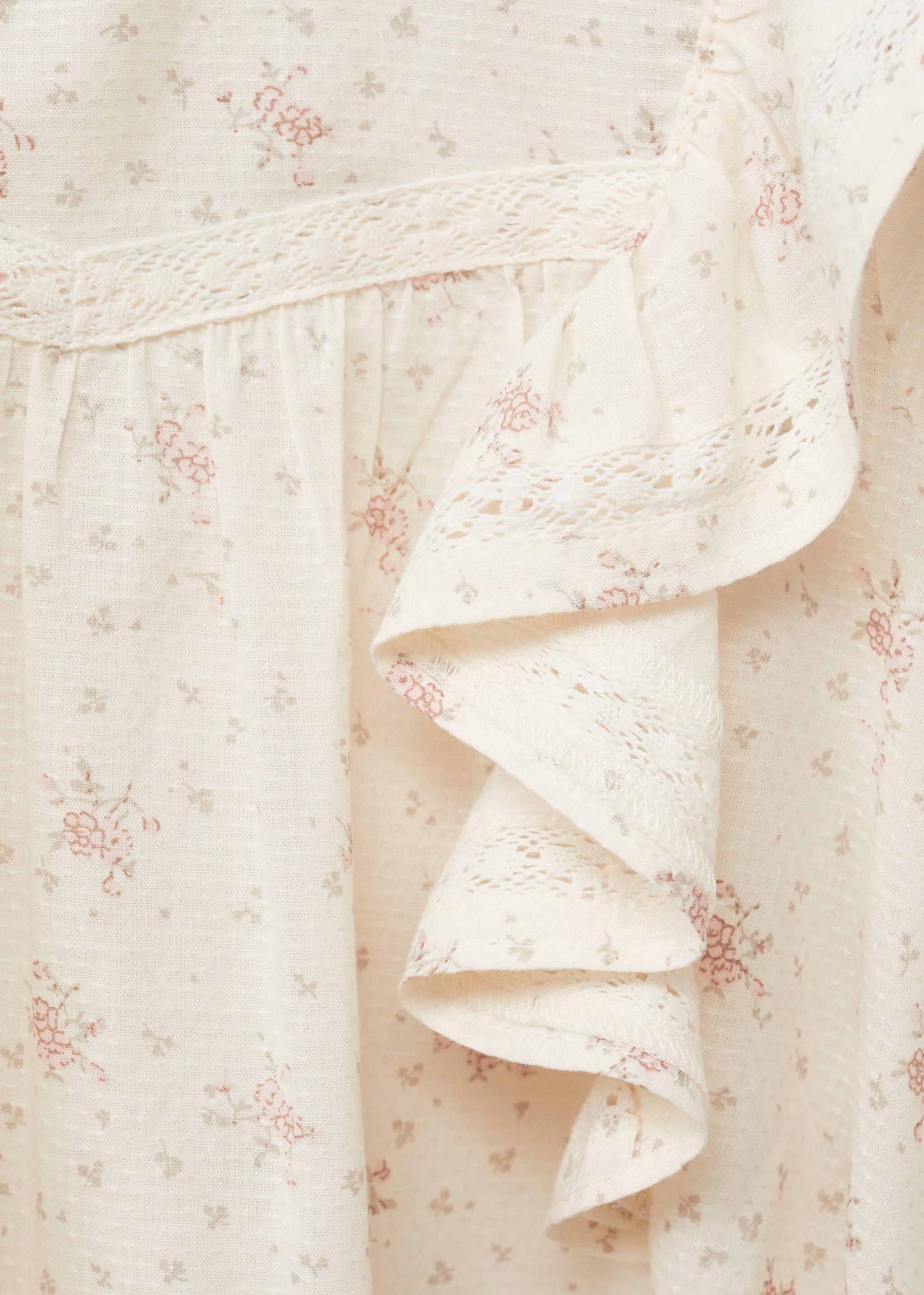 Blouse imprimée à volants - Détail de l'article 8