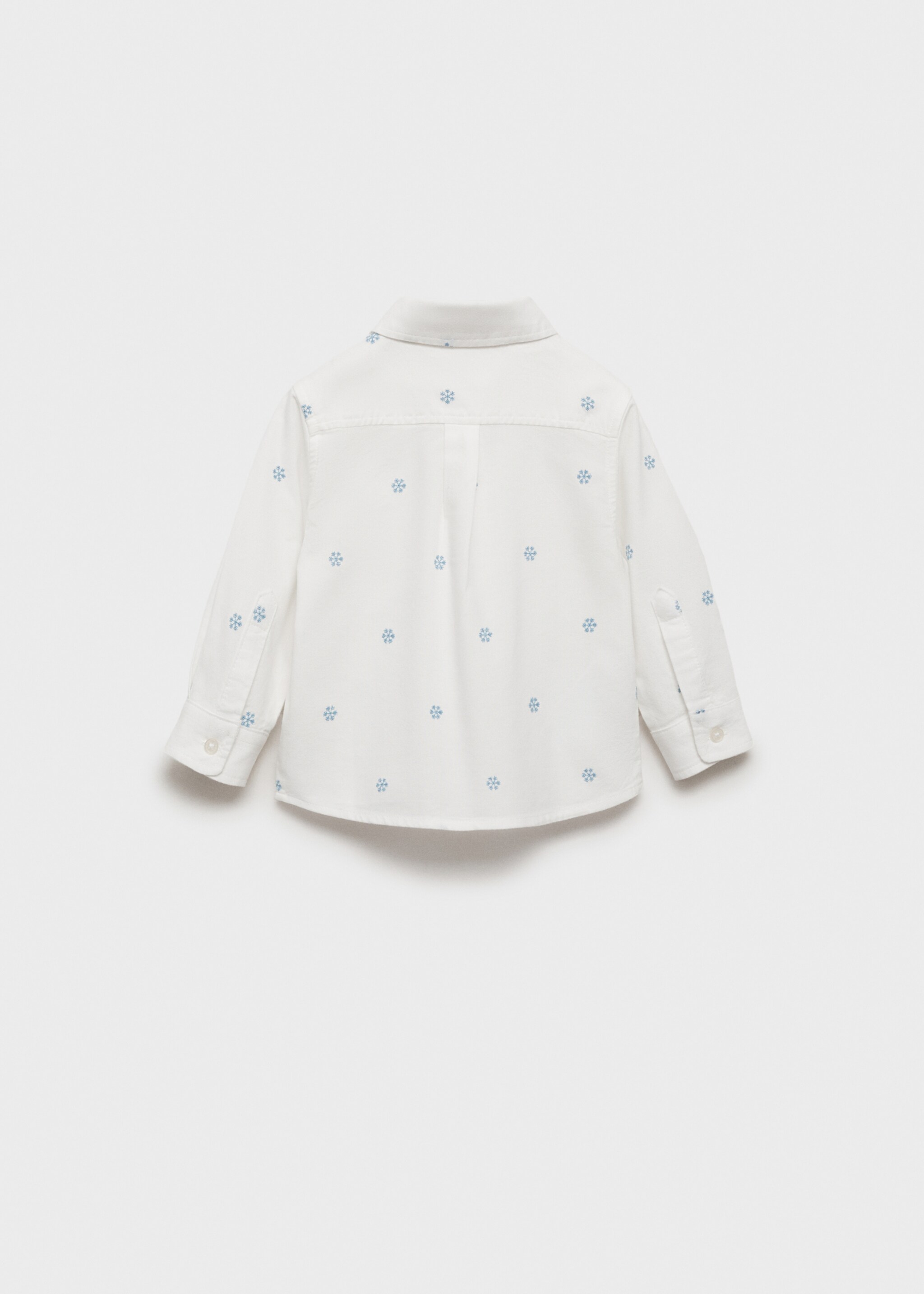 Blouse met geborduurde details - Achterkant van het artikel