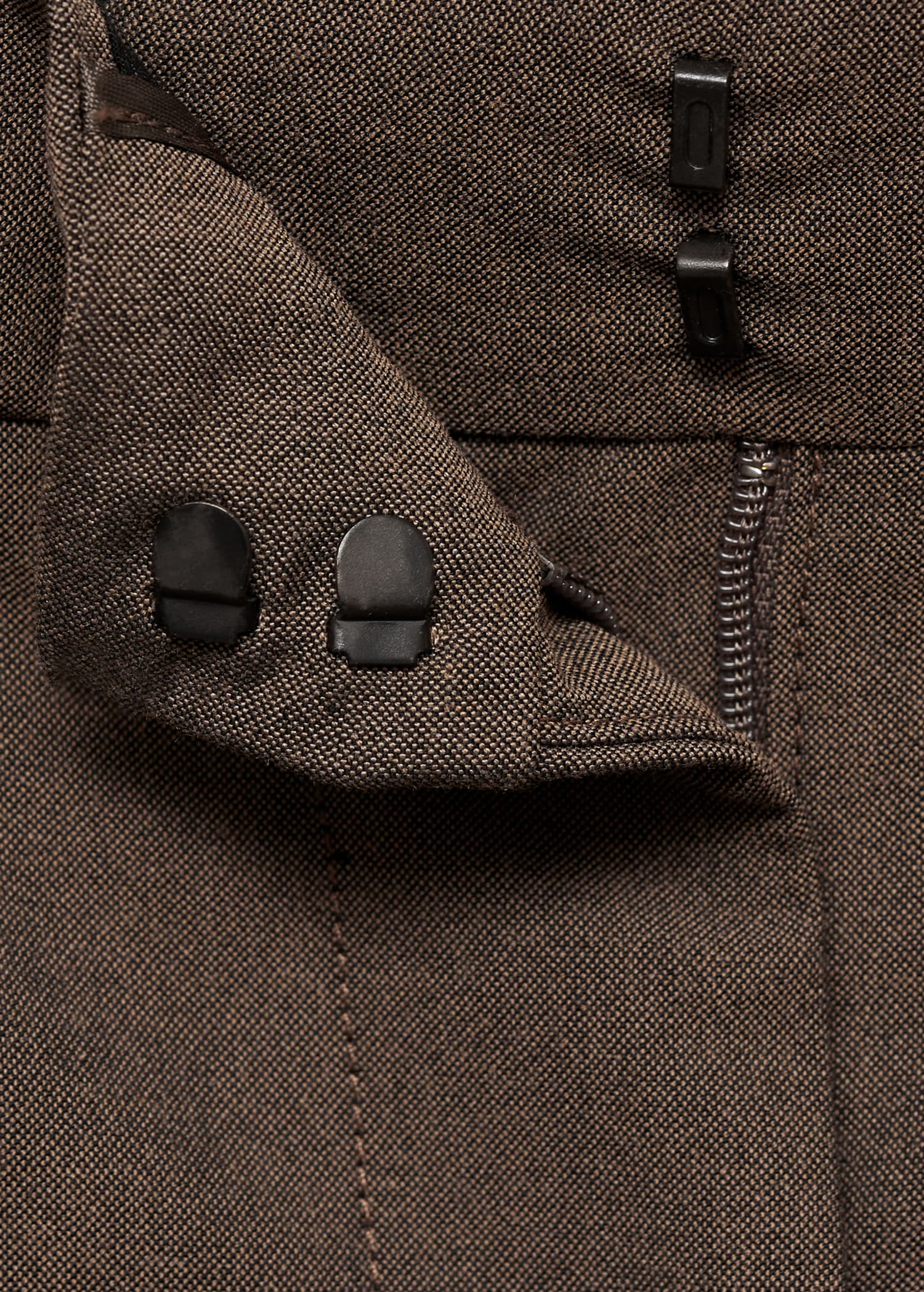 Straight-fit pleated trousers - Details of the article 8