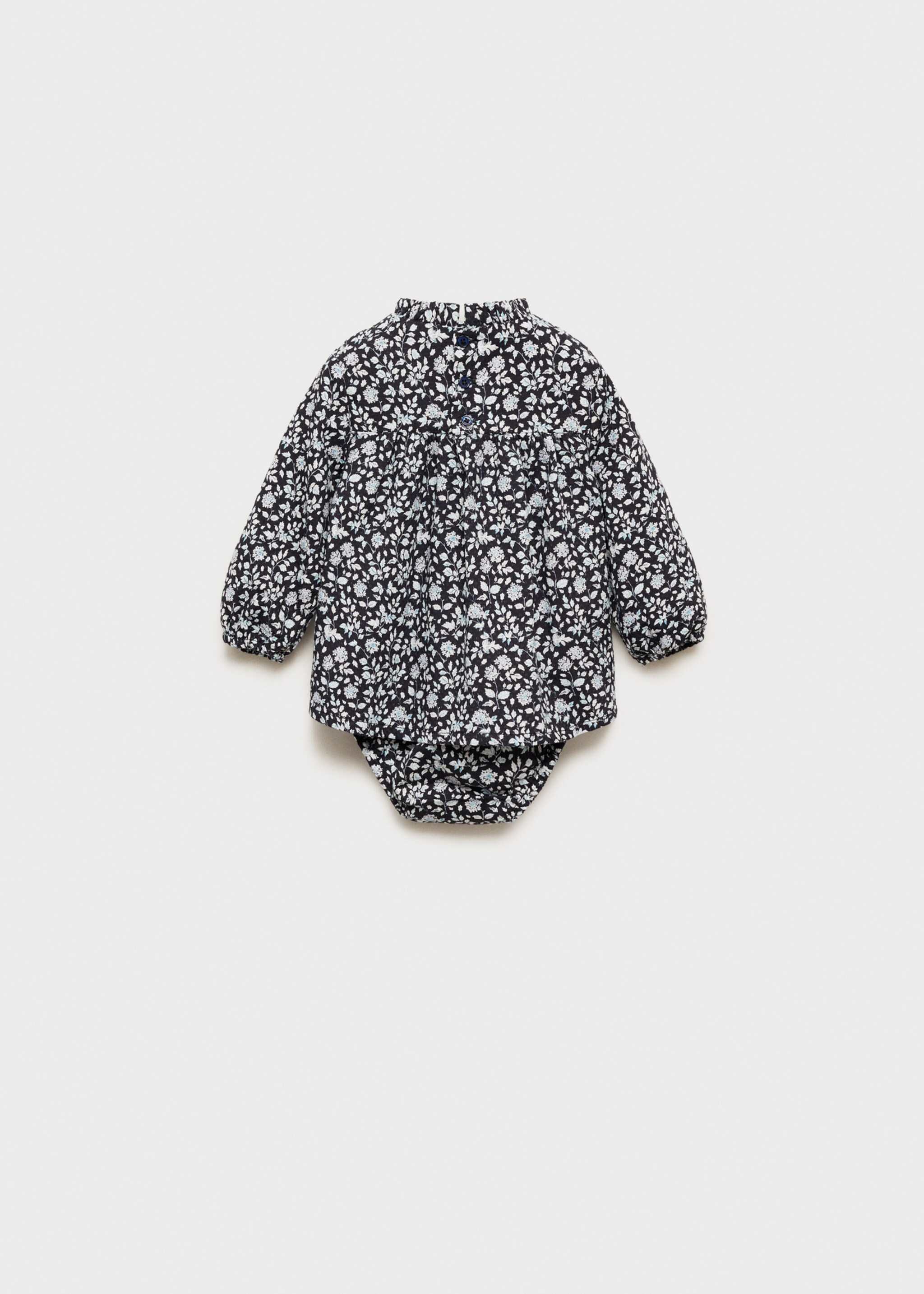 Printed dress and nappy cover - Reverse of the article