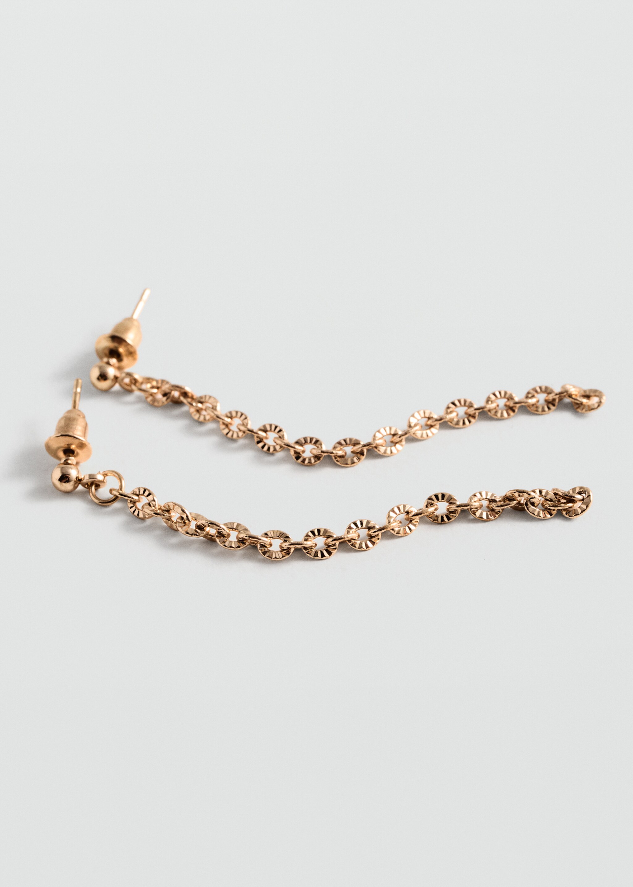Boucles d'oreilles pendantes perles - Plan moyen