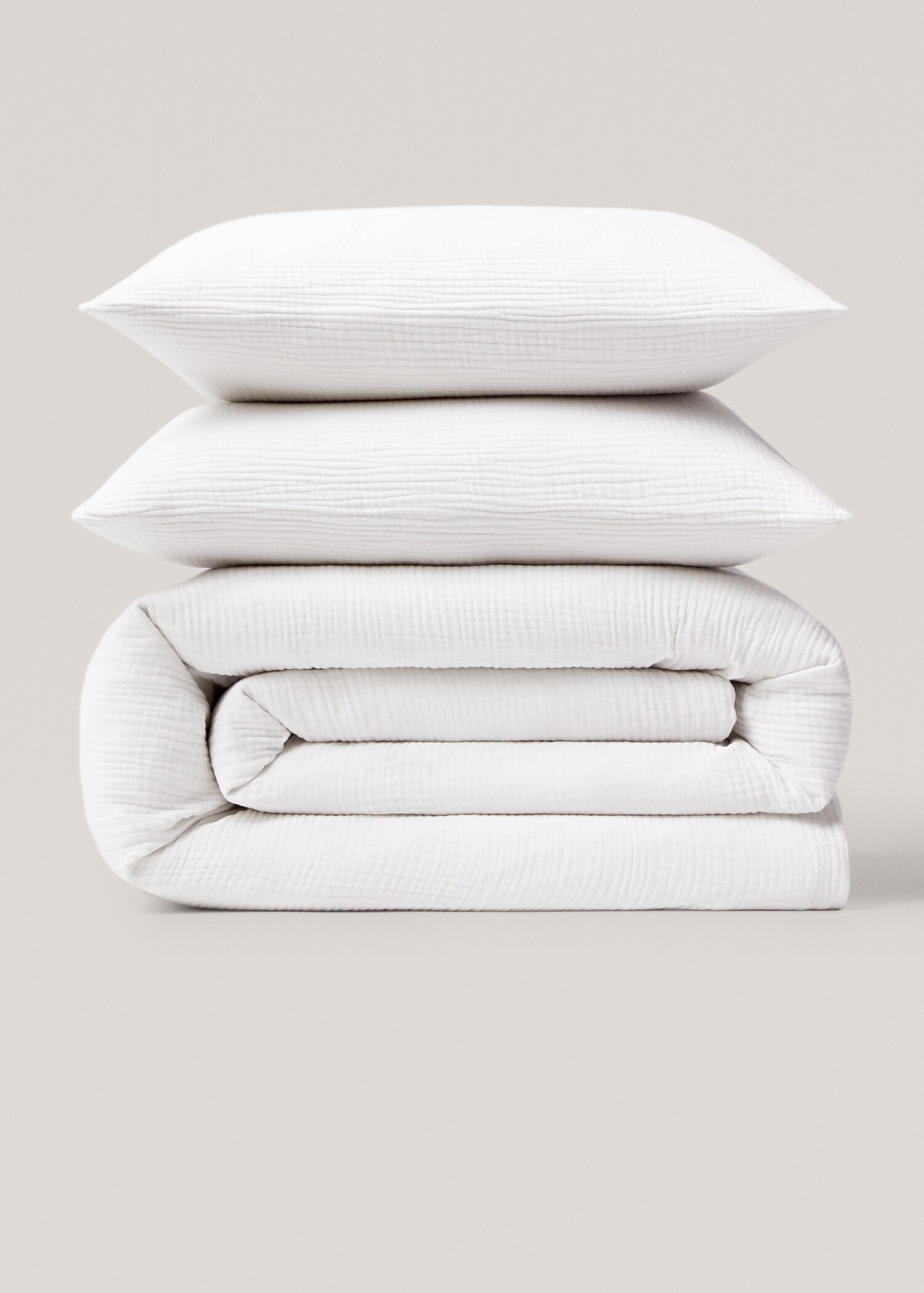 Cotton gauze duvet cover single bed - Article without model