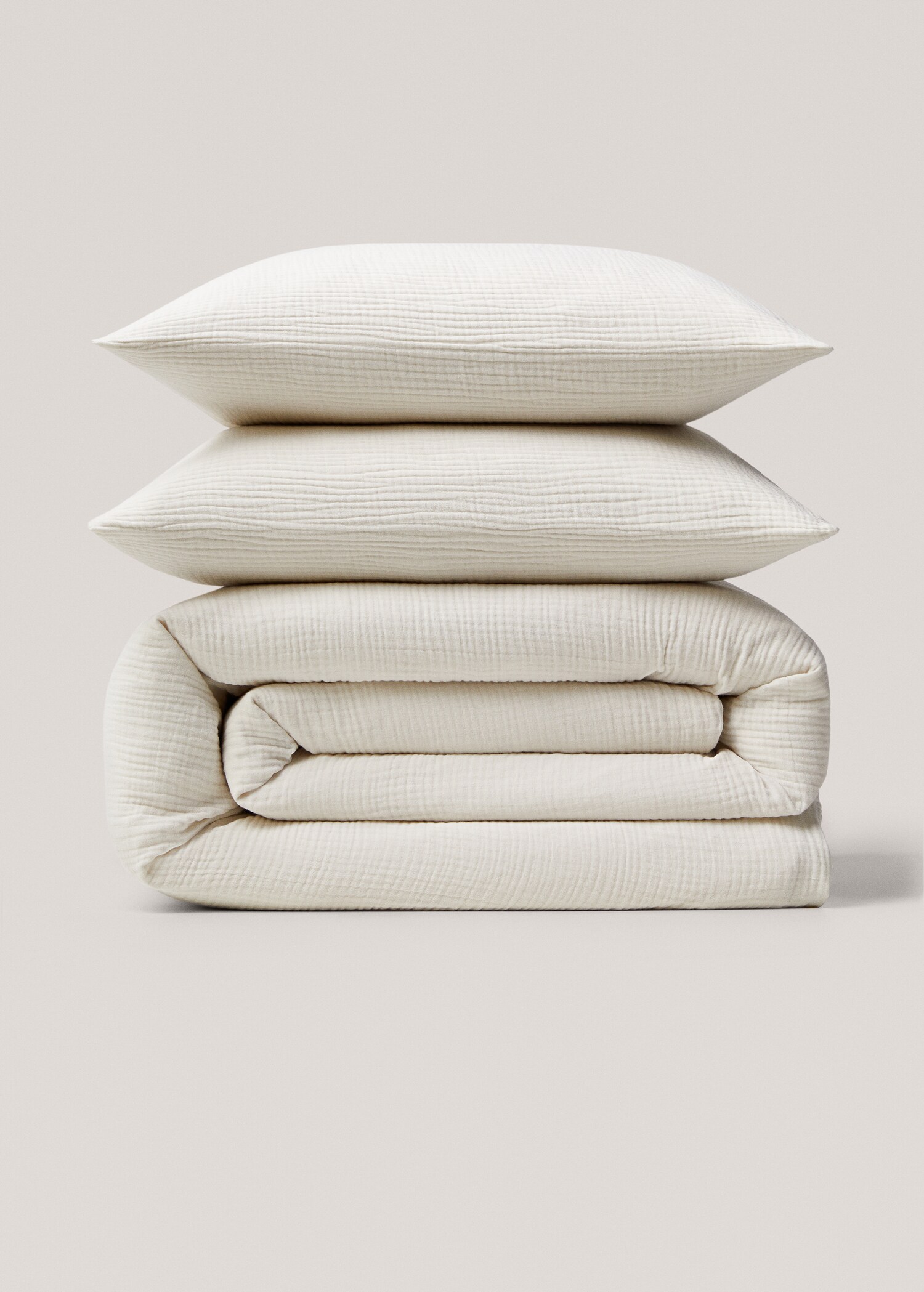 Cotton gauze duvet cover single bed - Article without model