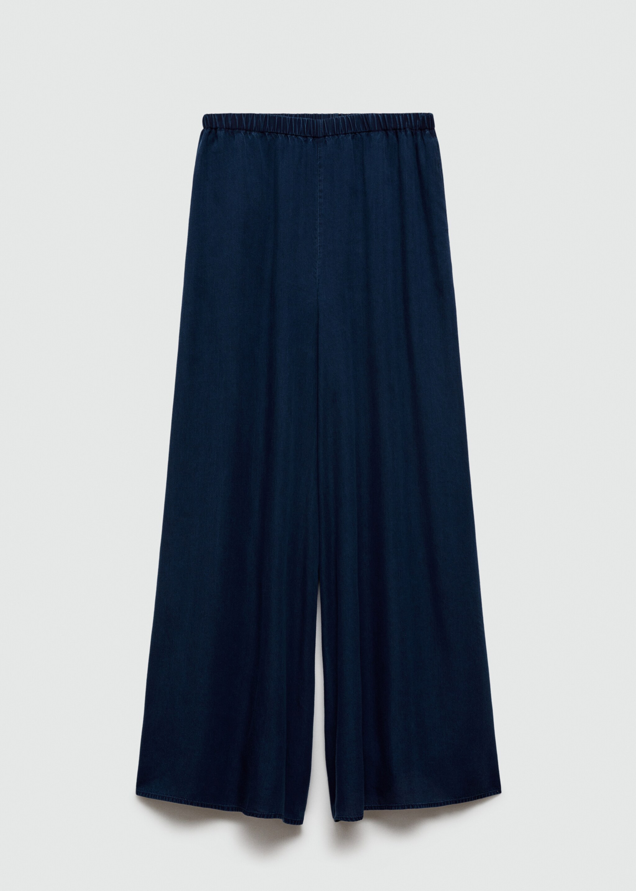 Lyocell trousers with elastic waistband - Article without model
