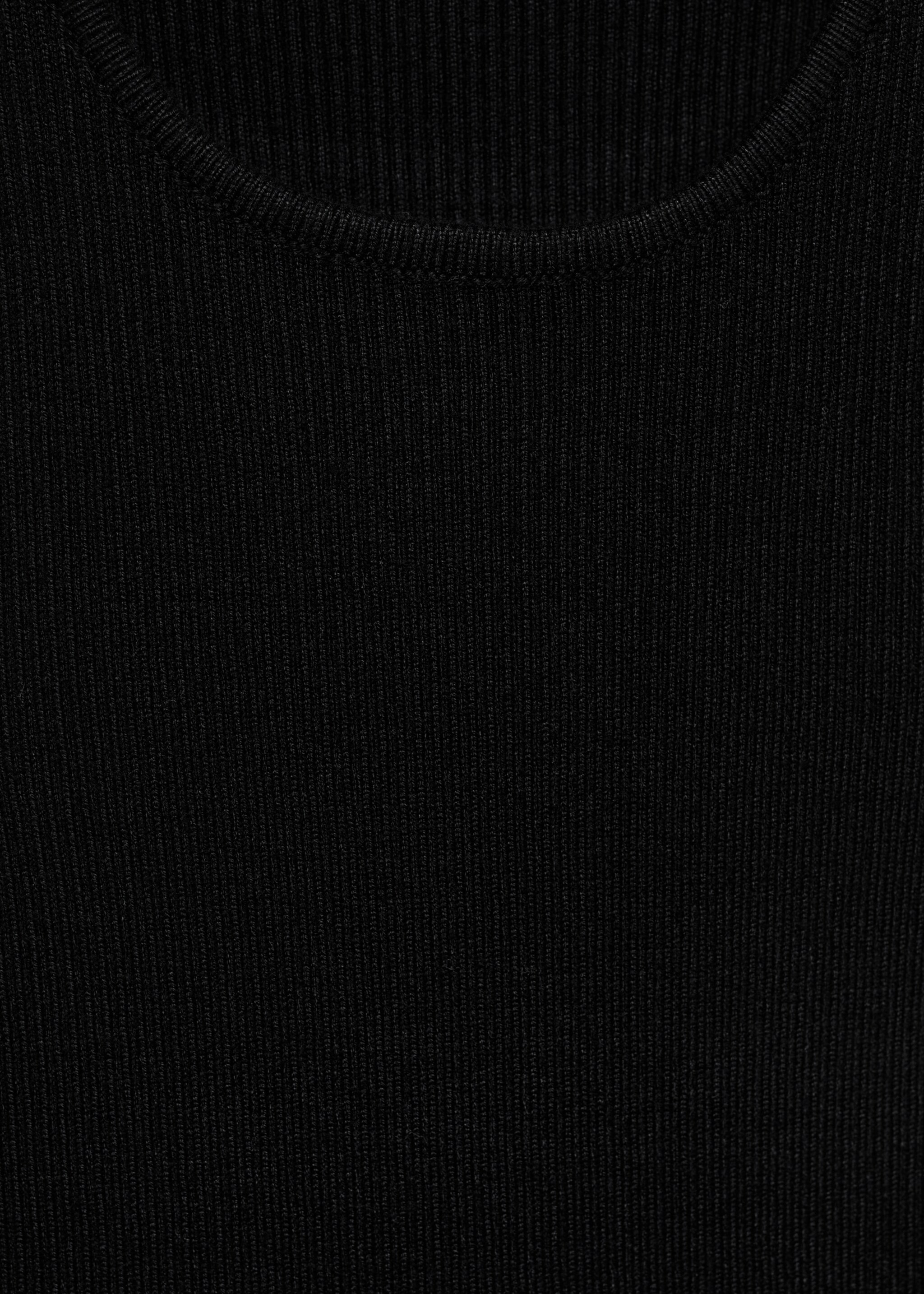 Short knitted dress - Details of the article 8