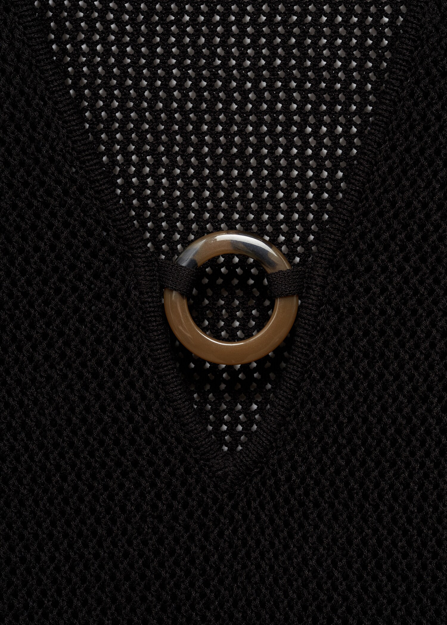 Crochet dress with ring - Details of the article 8