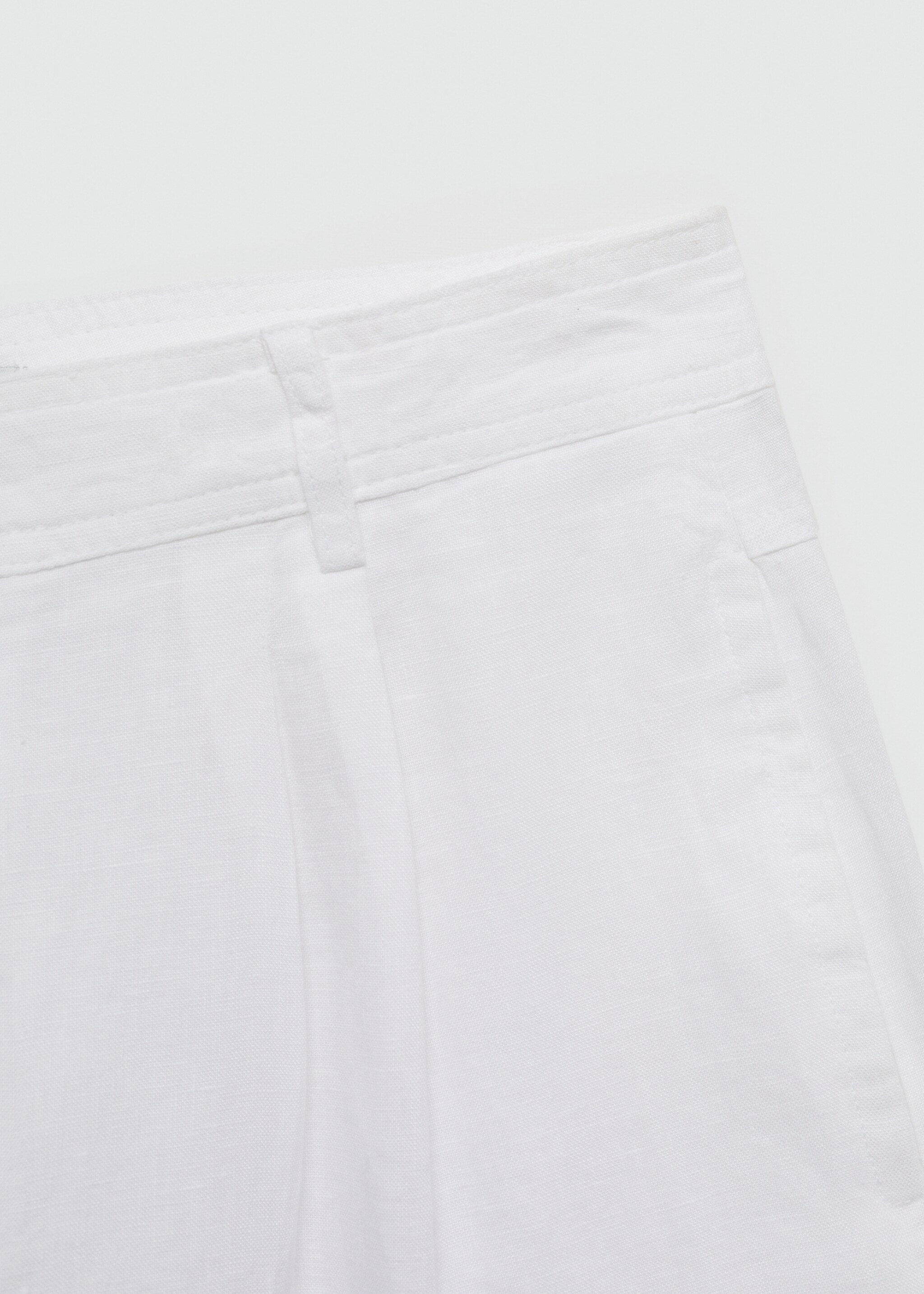 Pantaloni cu pense din in - Detaliu al articolului 0