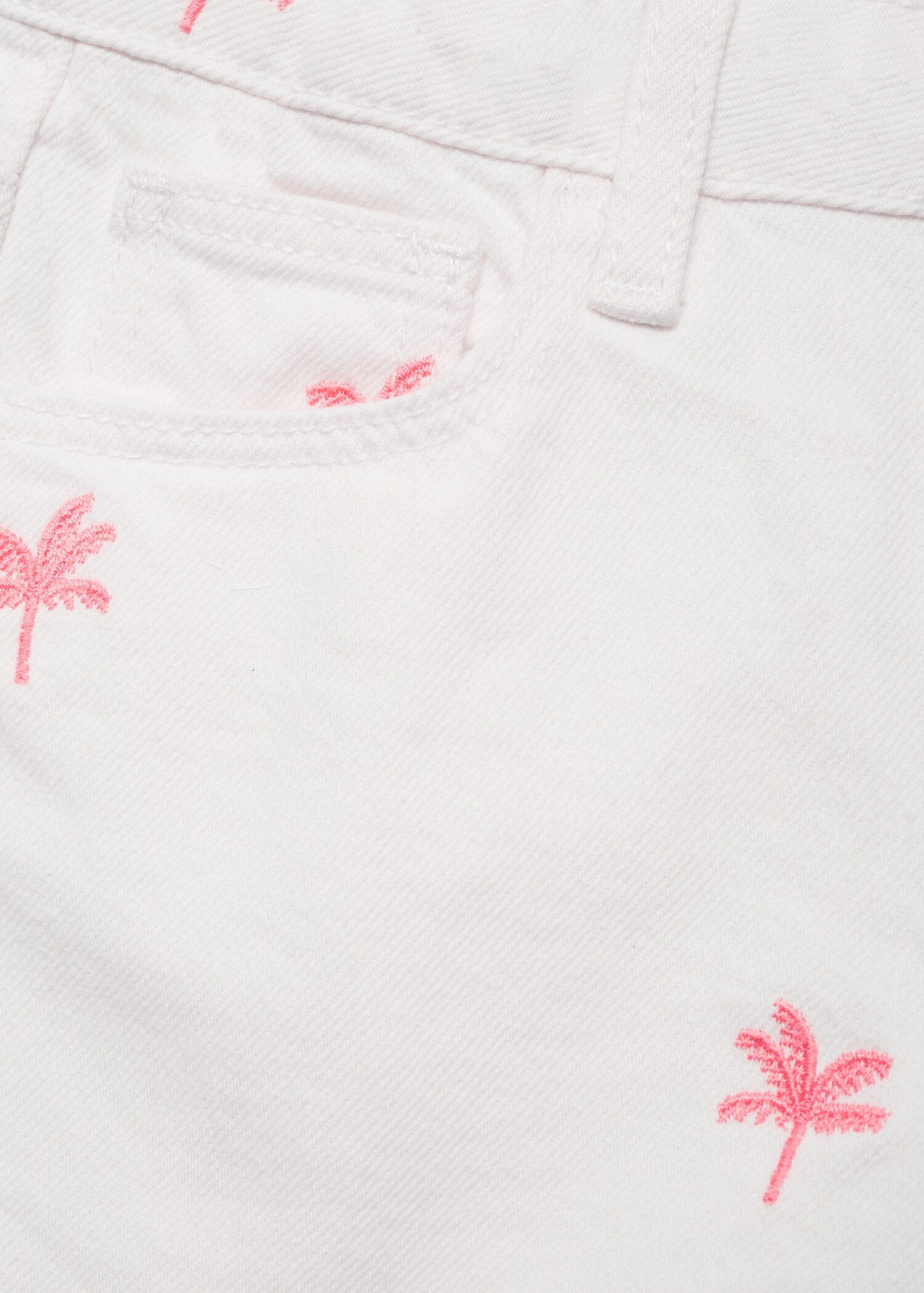 Short coton brodé - Détail de l'article 0