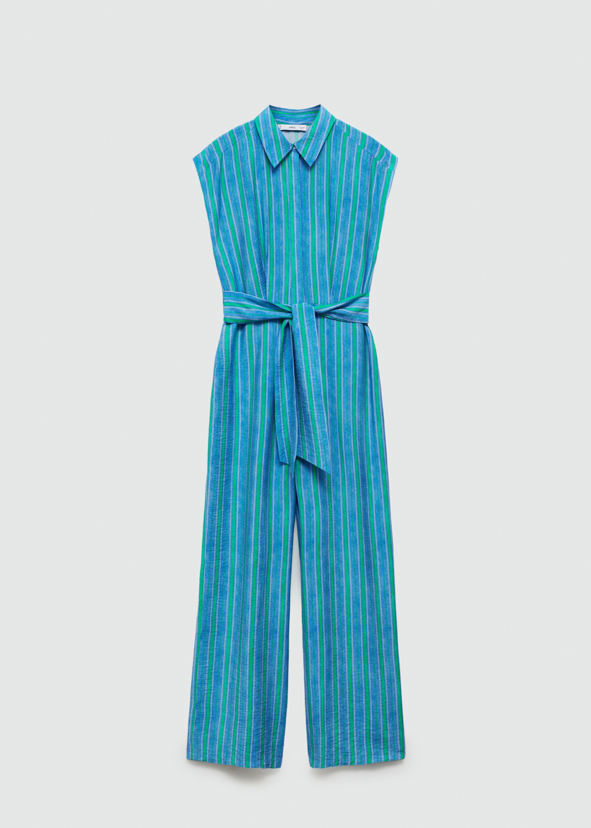Shirt jumpsuit with bow - Article without model