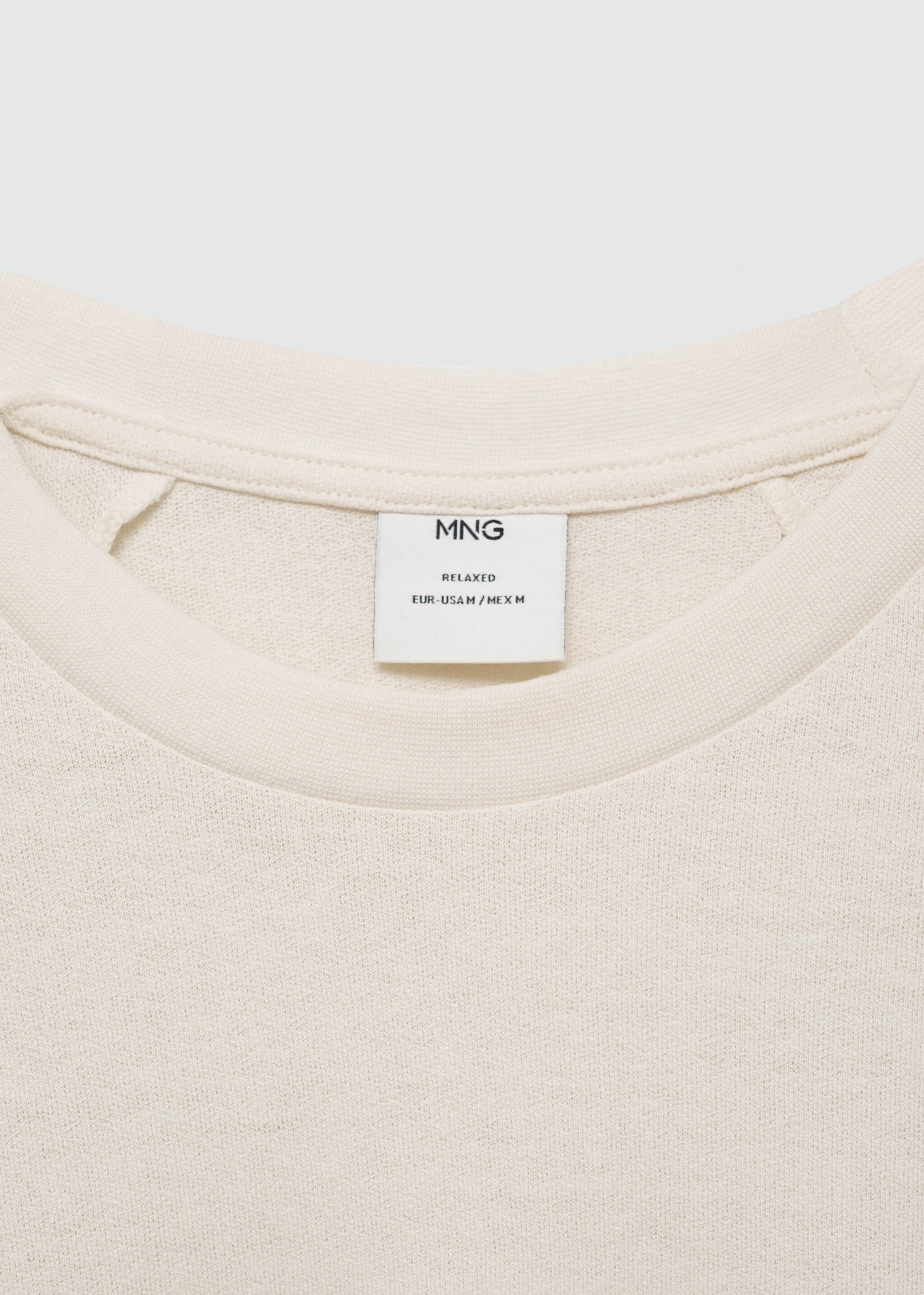 Katoenen relaxed-fit T-shirt - Detail van het artikel 8