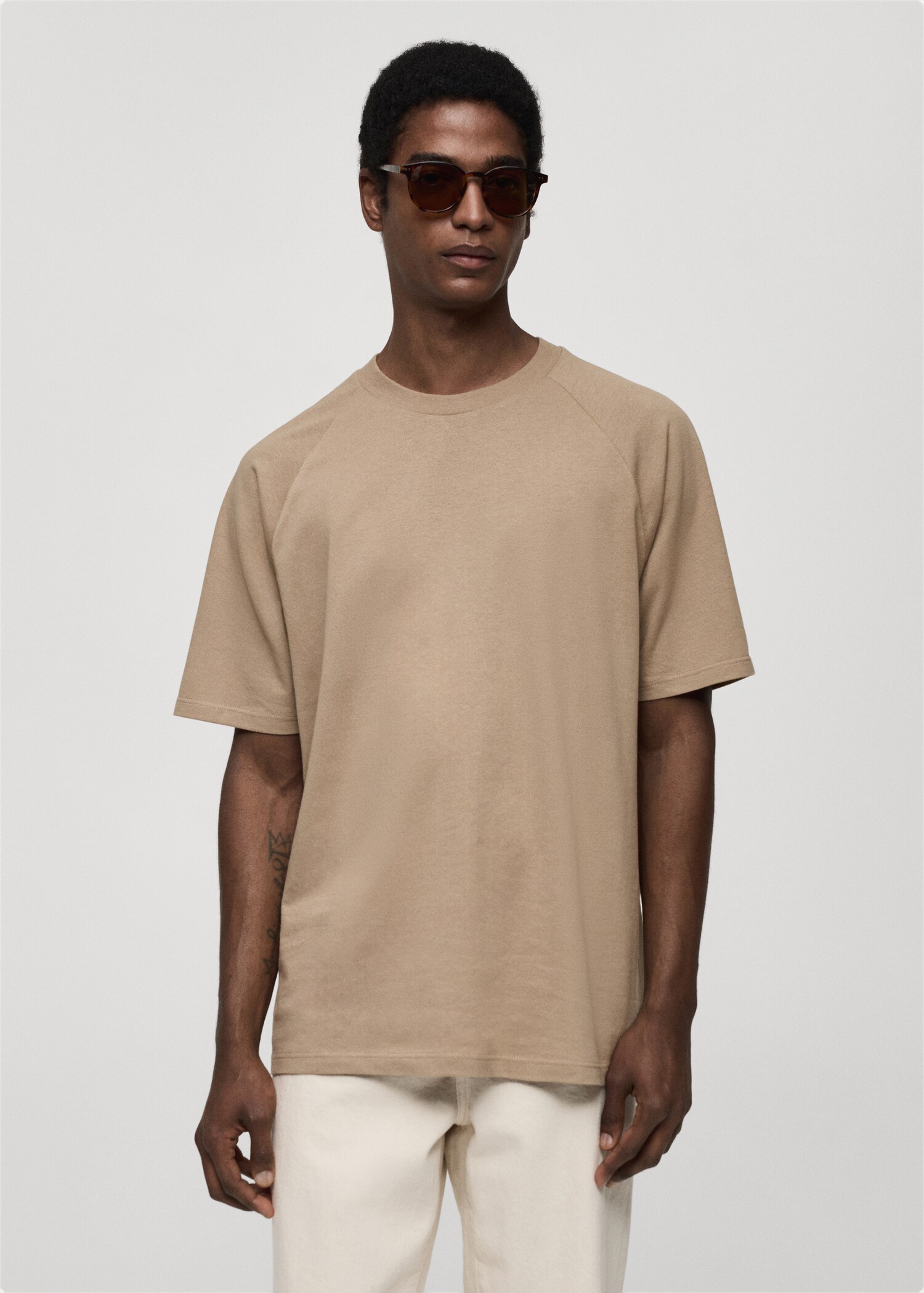 T-shirt coton relaxed-fit - Plan moyen
