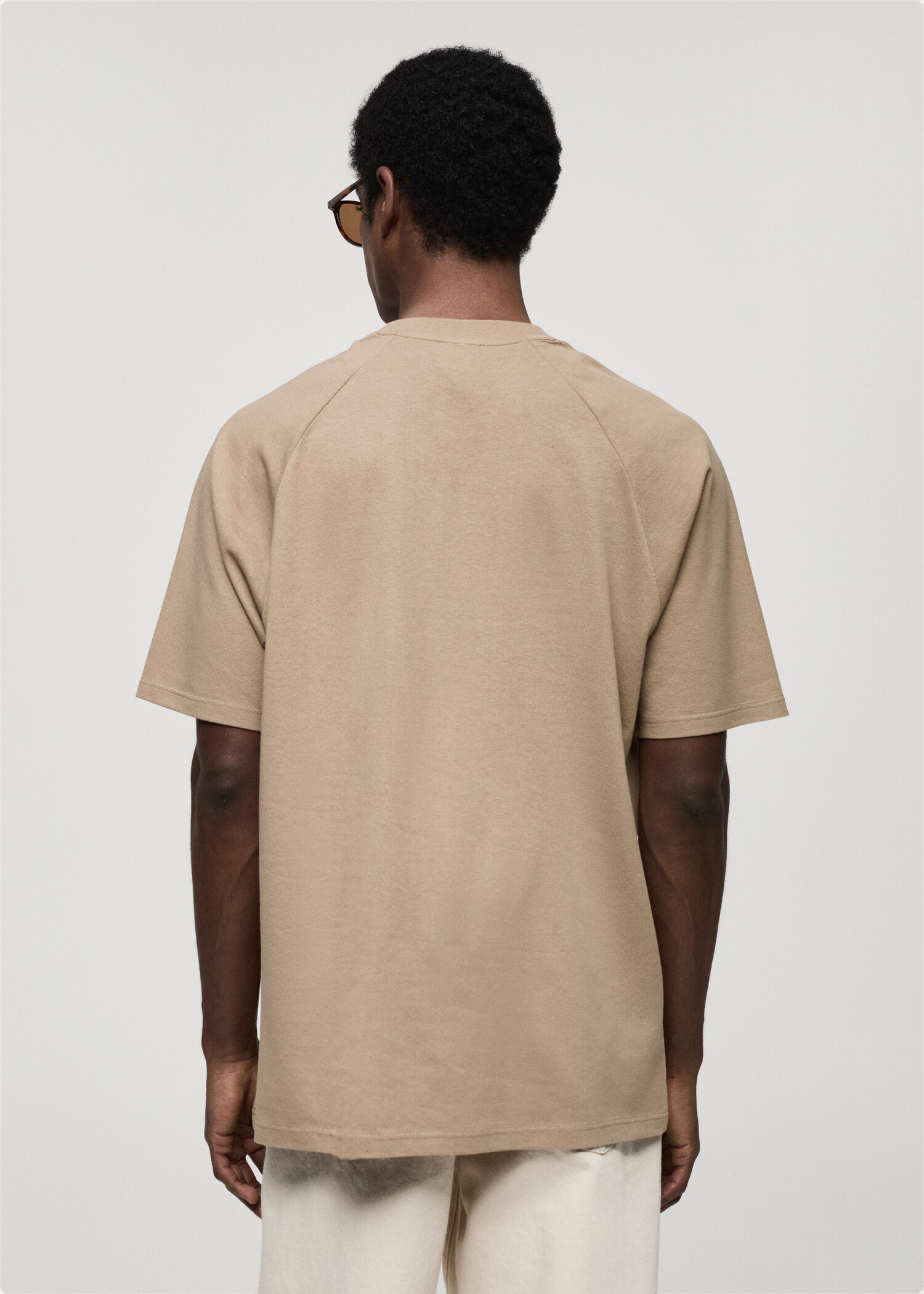T-shirt coton relaxed-fit - Verso de l’article