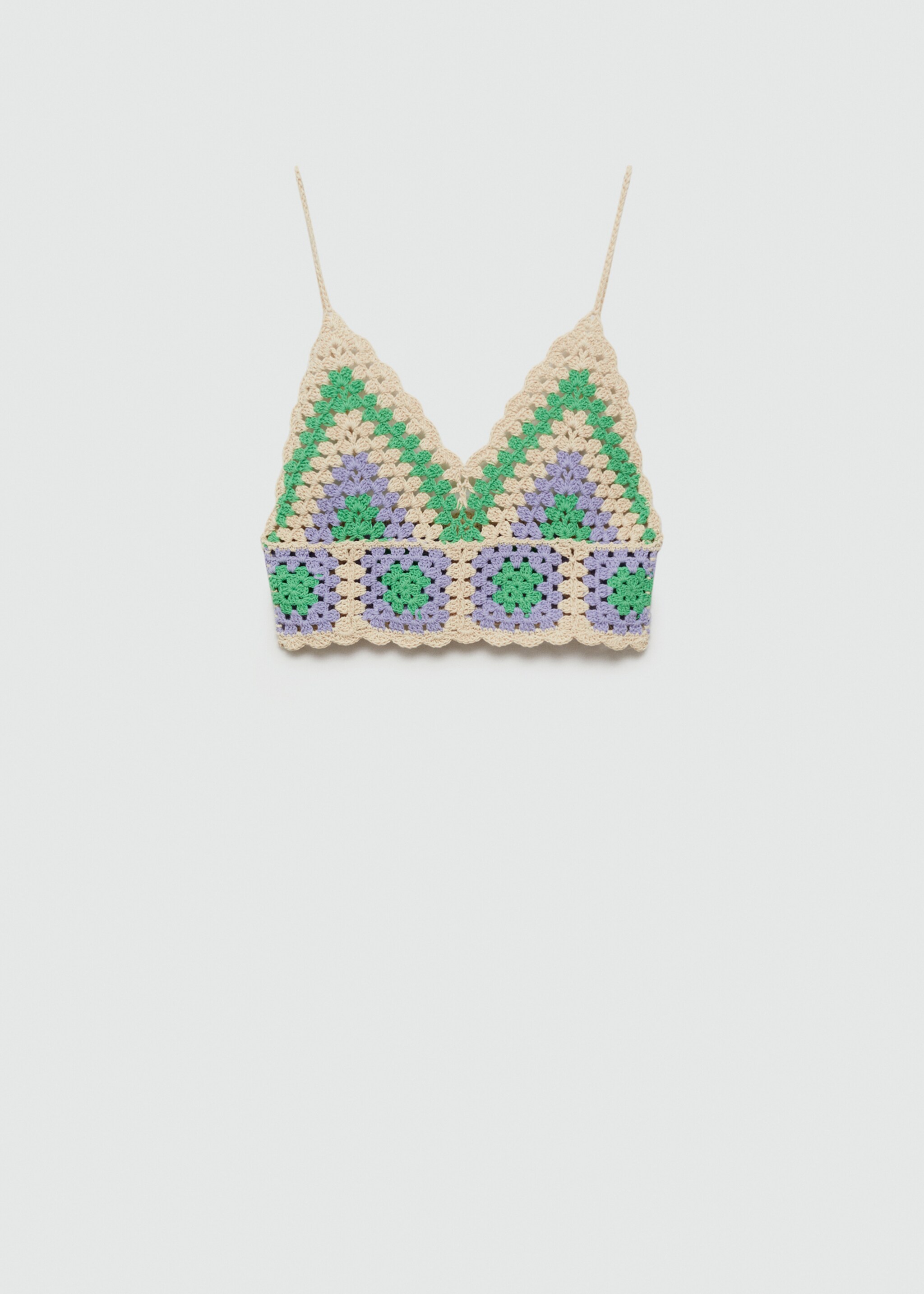 Combined crochet top - Article without model