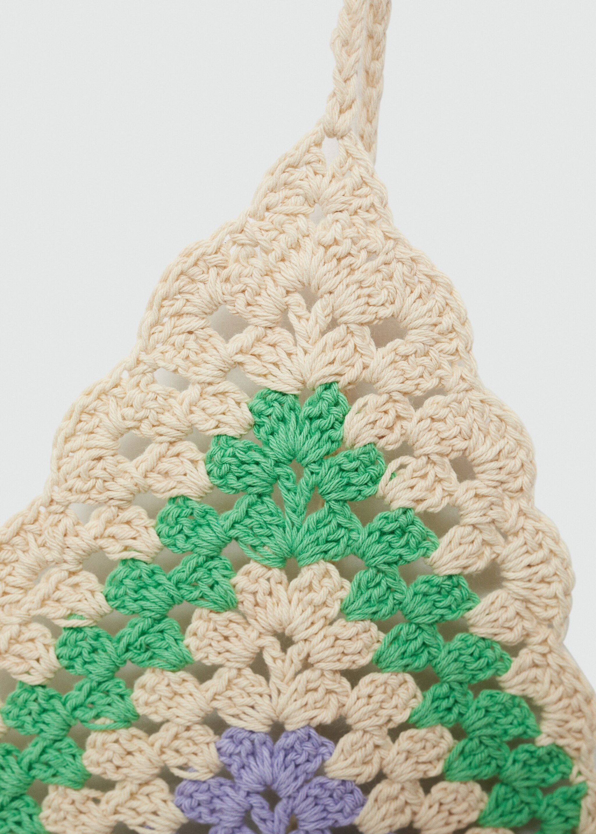 Combined crochet top - Details of the article 0