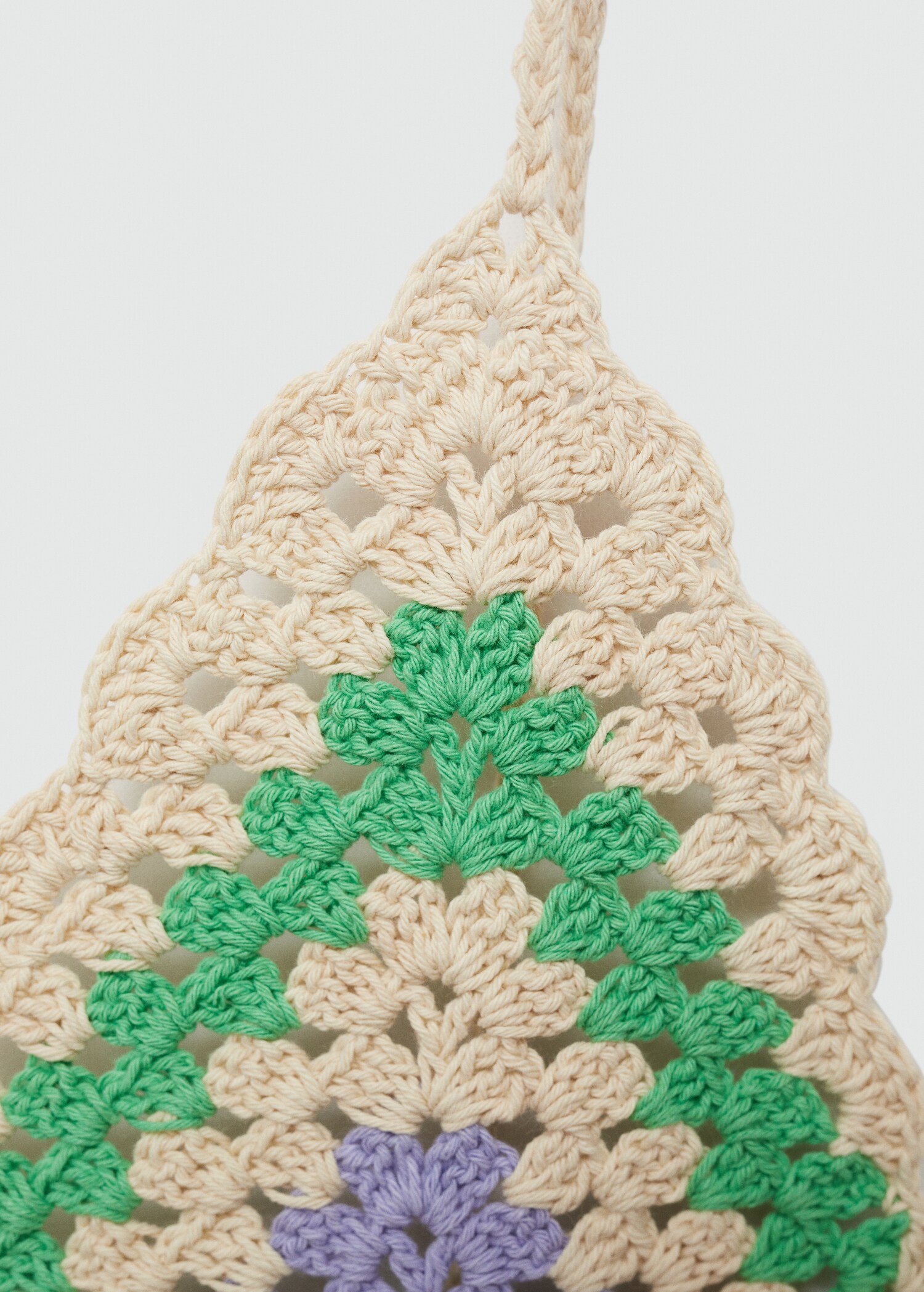 Combined crochet top - Details of the article 0