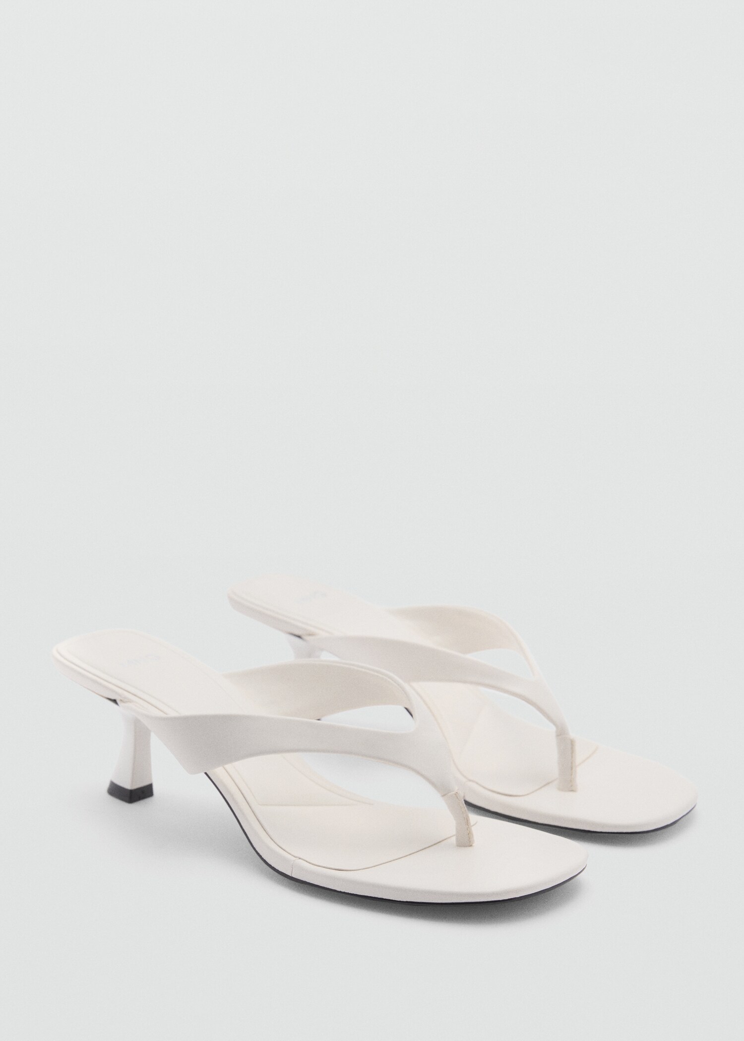 Kitten heel sandals - Medium plane