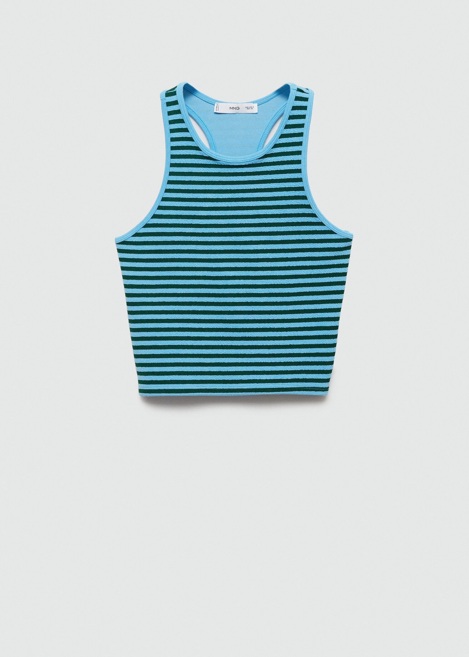 Gestreiftes Jersey-Top - Artikel ohne Model