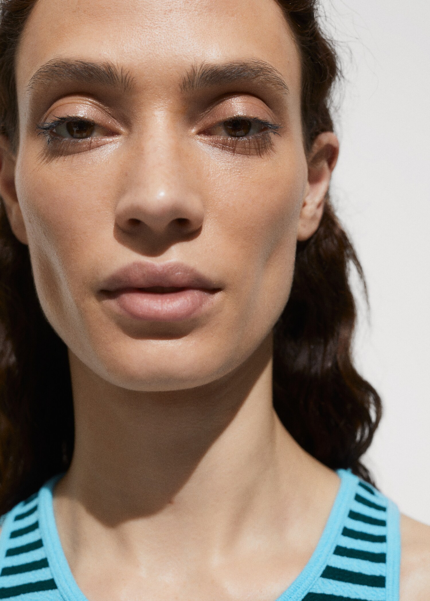 Gestreiftes Jersey-Top - Detail des Artikels 1