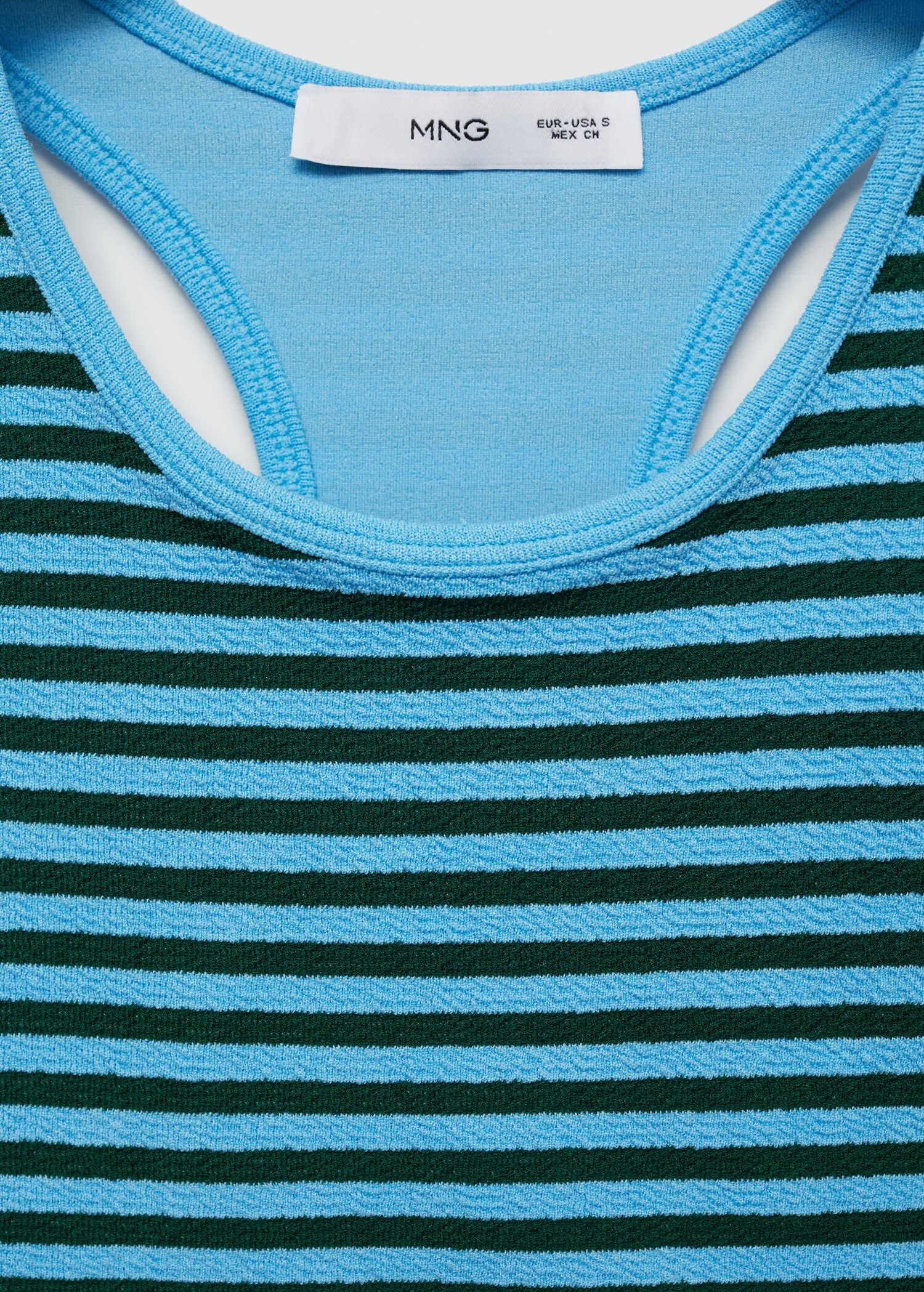 Gestreiftes Jersey-Top - Detail des Artikels 8