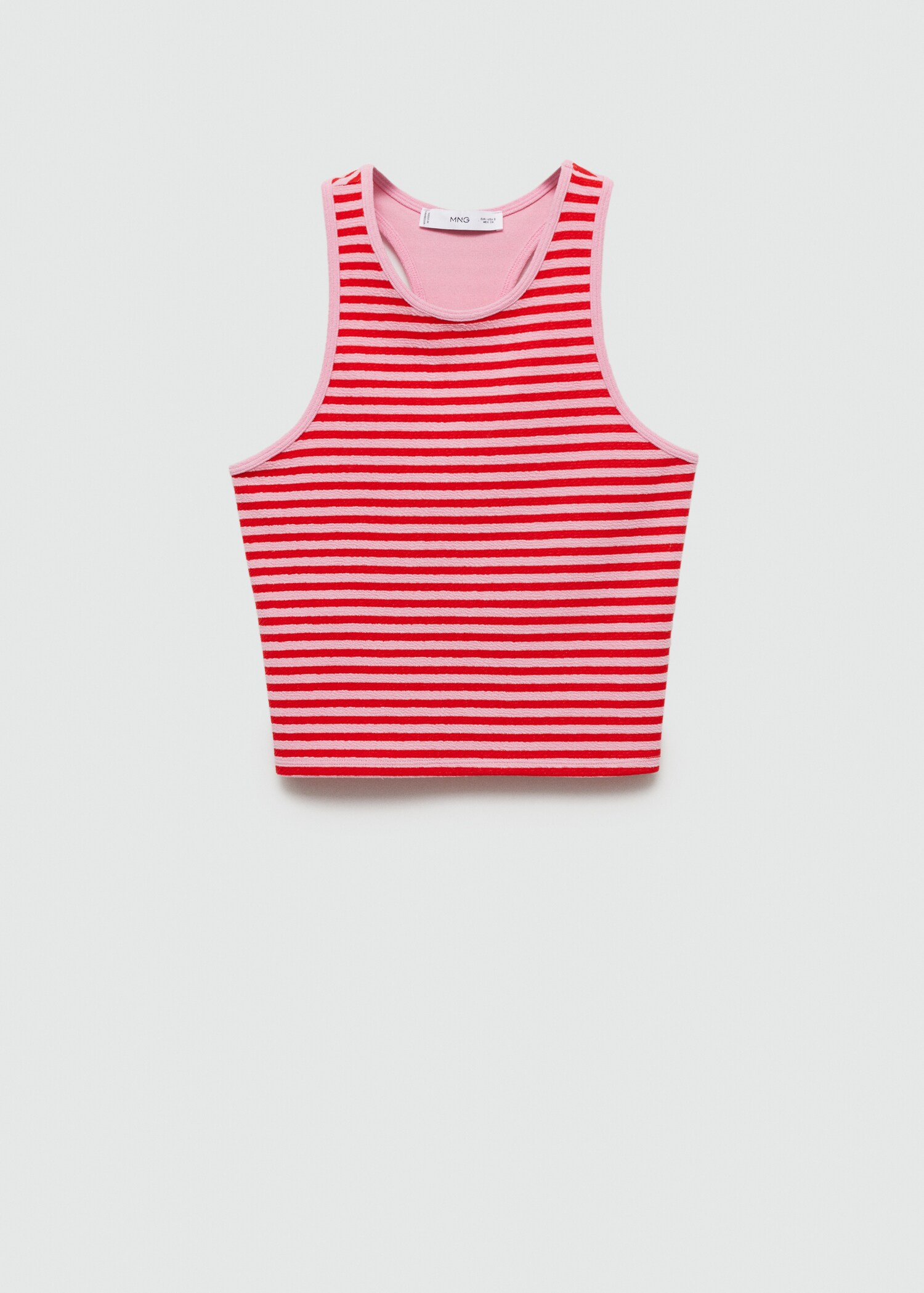 Top maglia righe - Articolo senza modello