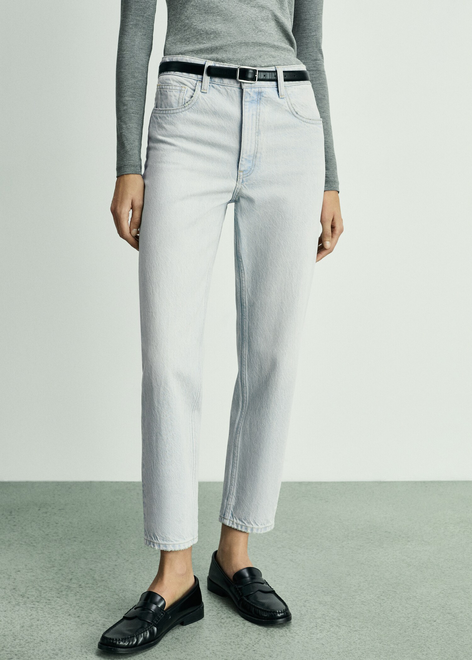 Newmom comfort high-rise jeans - Medium plane