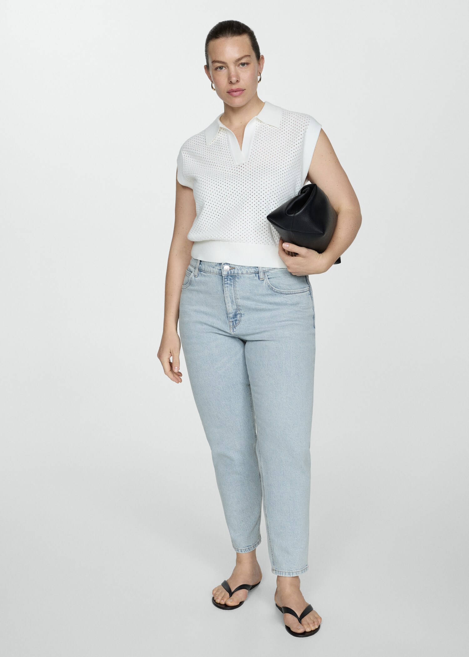 Newmom comfort high-rise jeans - Details of the article 3