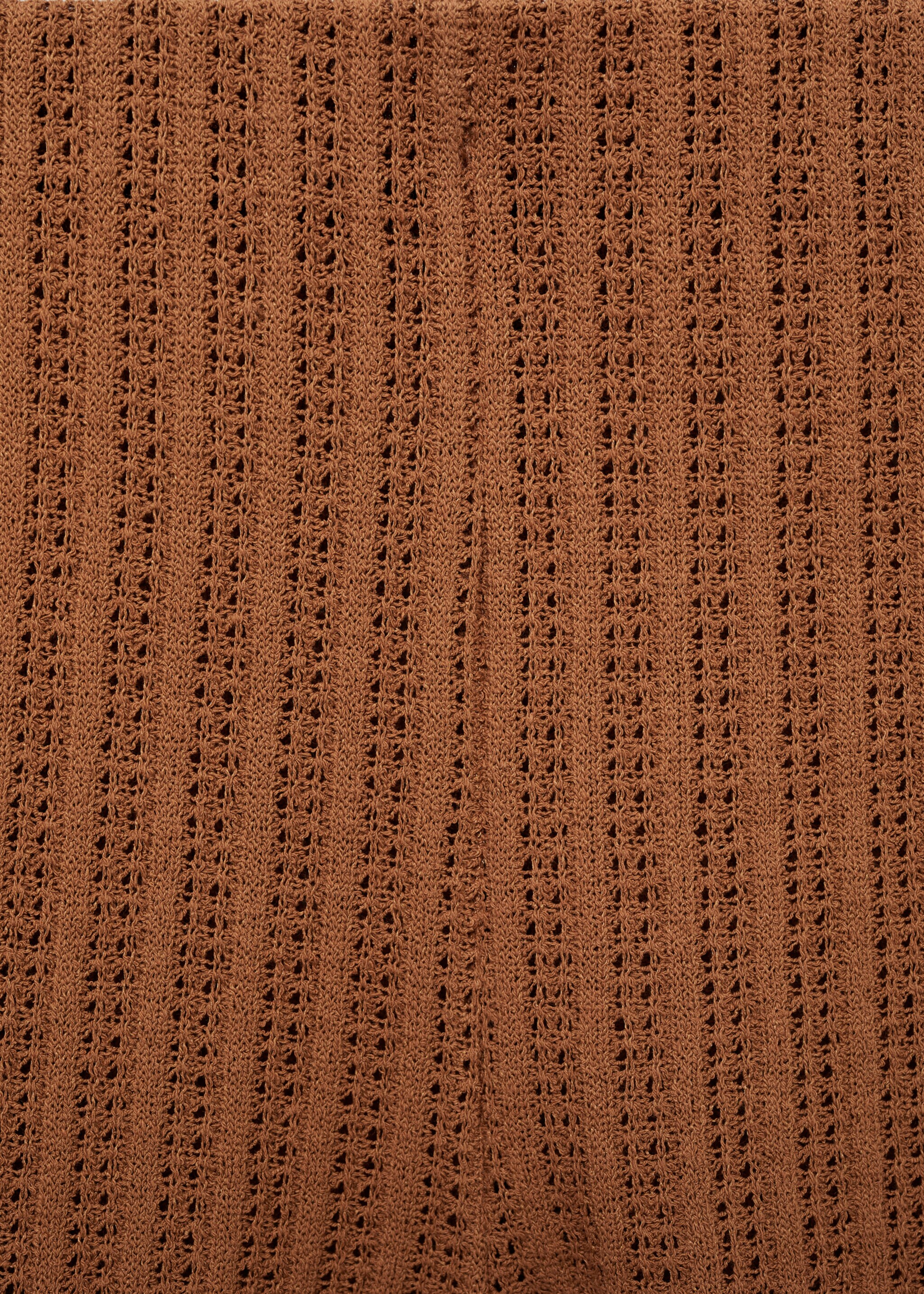 Straight-fit knitted shorts - Details of the article 8