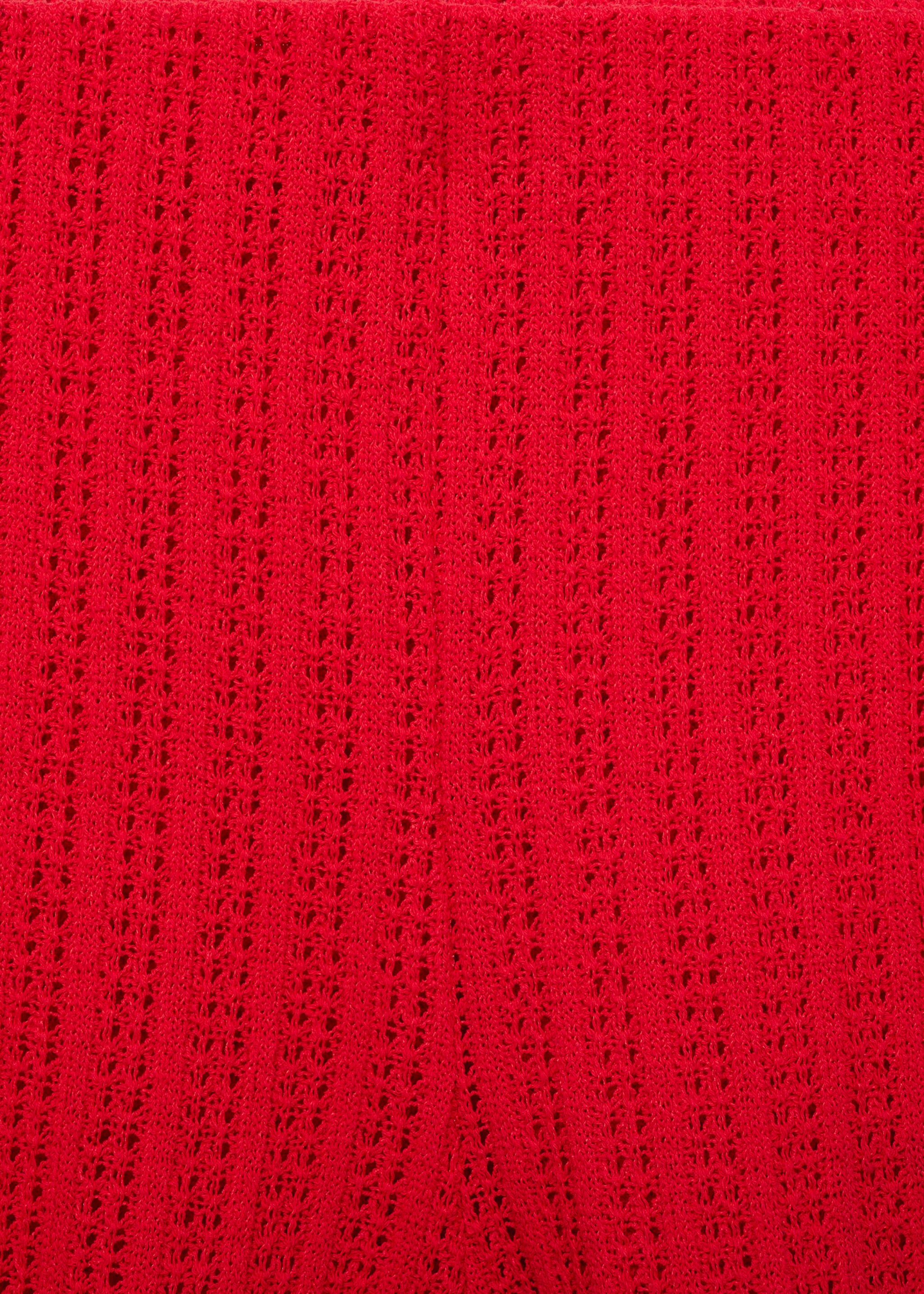 Straight-fit knitted shorts - Details of the article 8