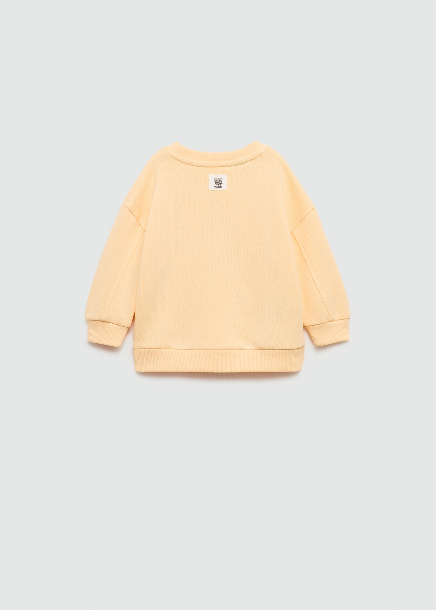 Sudadera Rey León - Reverso del artículo