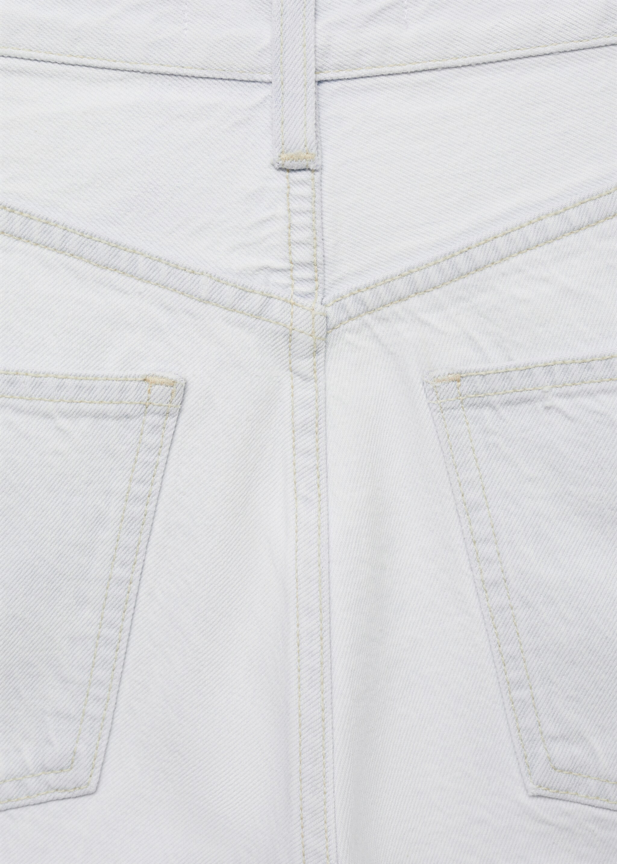 High-rise wideleg jeans - Details of the article 0