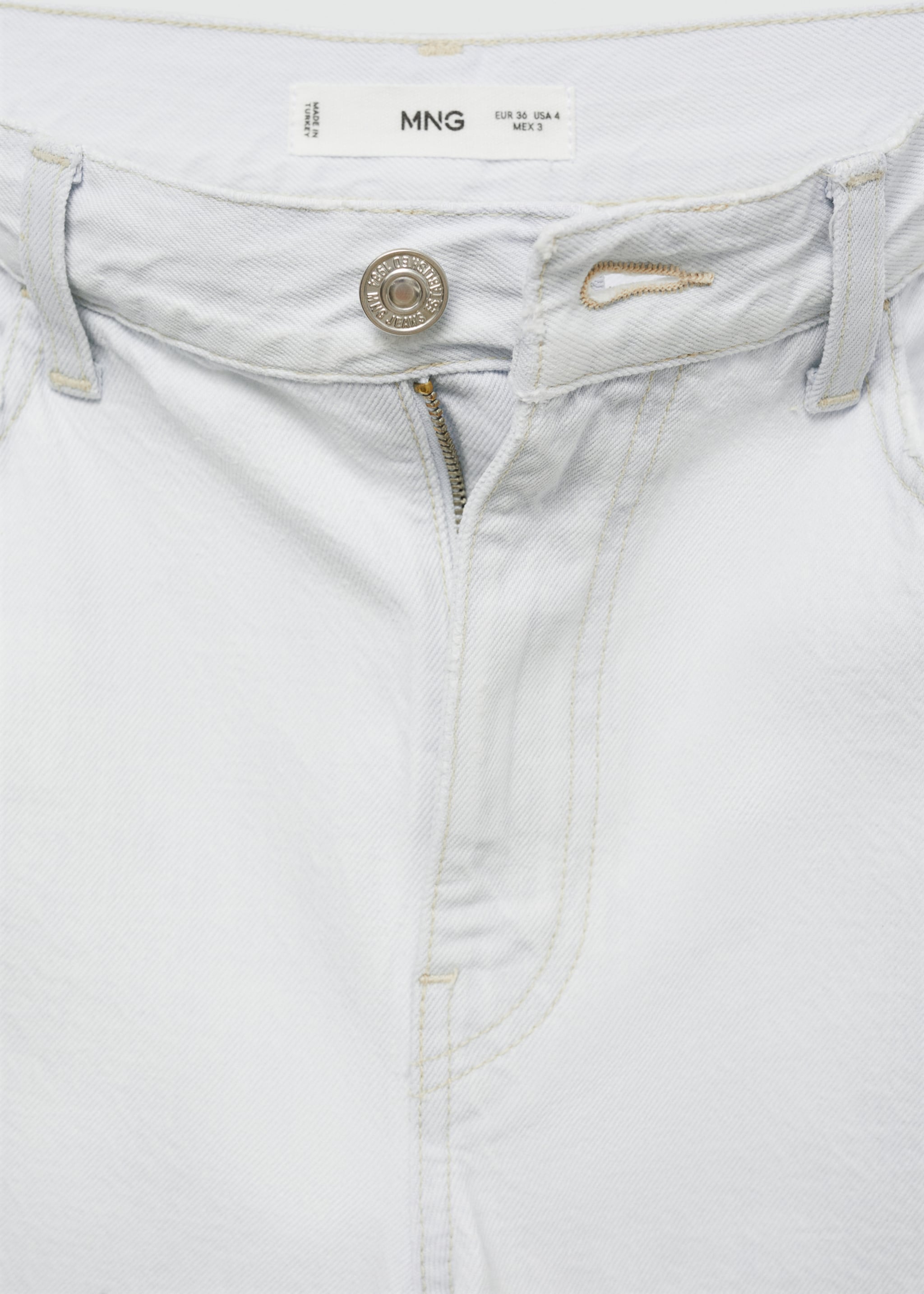 High-rise wideleg jeans - Details of the article 8