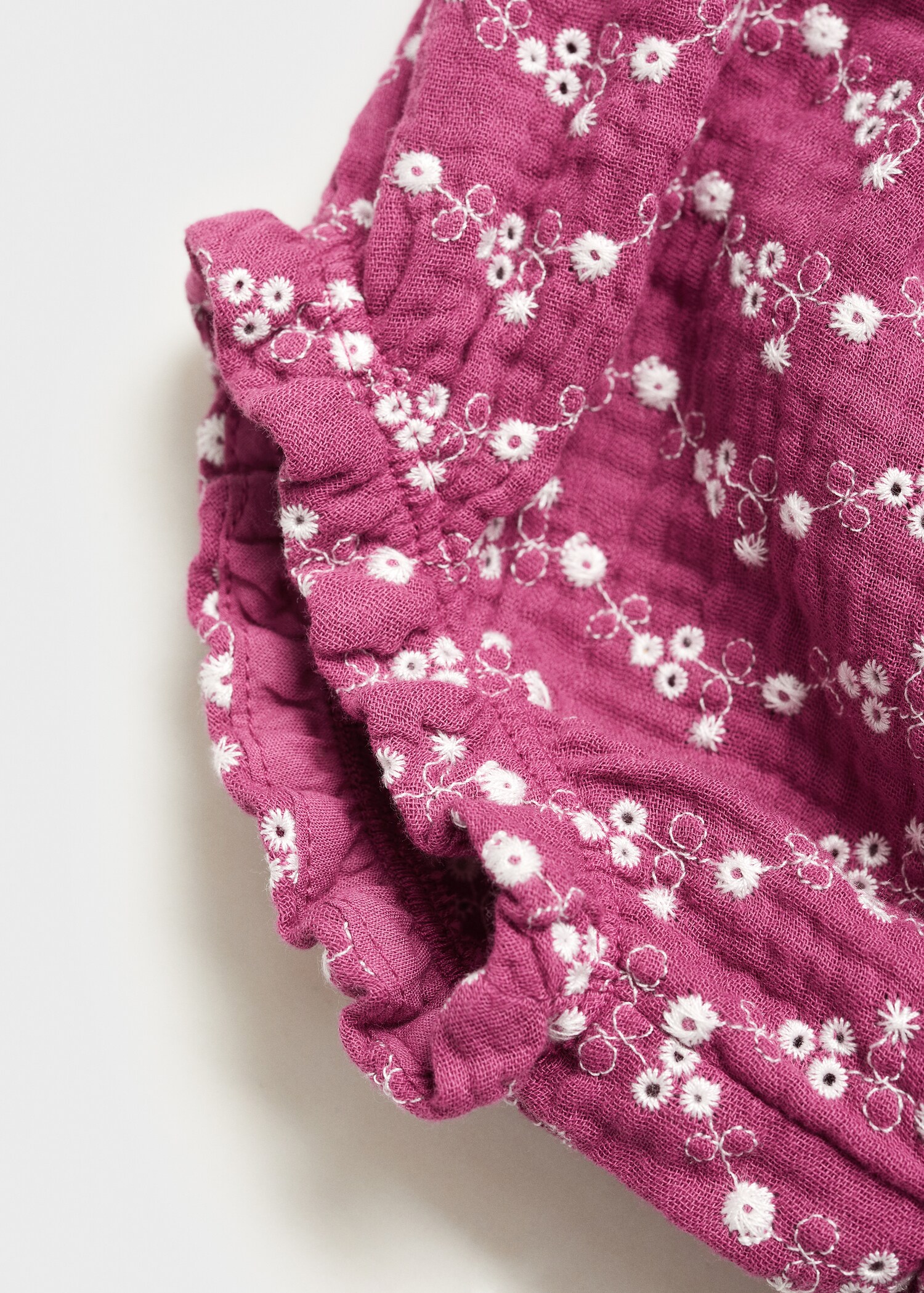Short brodé à fleurs - Détail de l'article 8