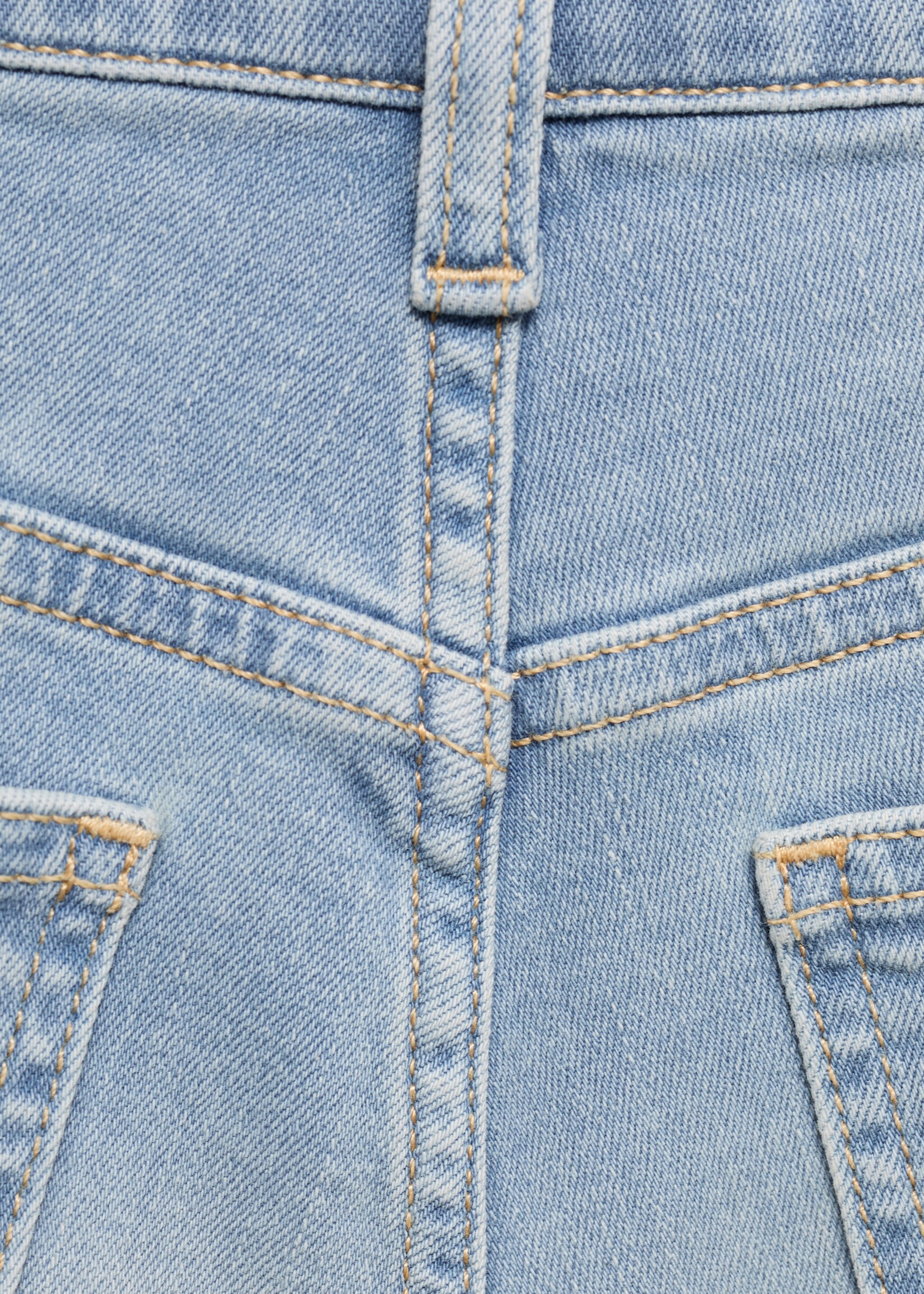 Side opening capri jeans - Details of the article 0