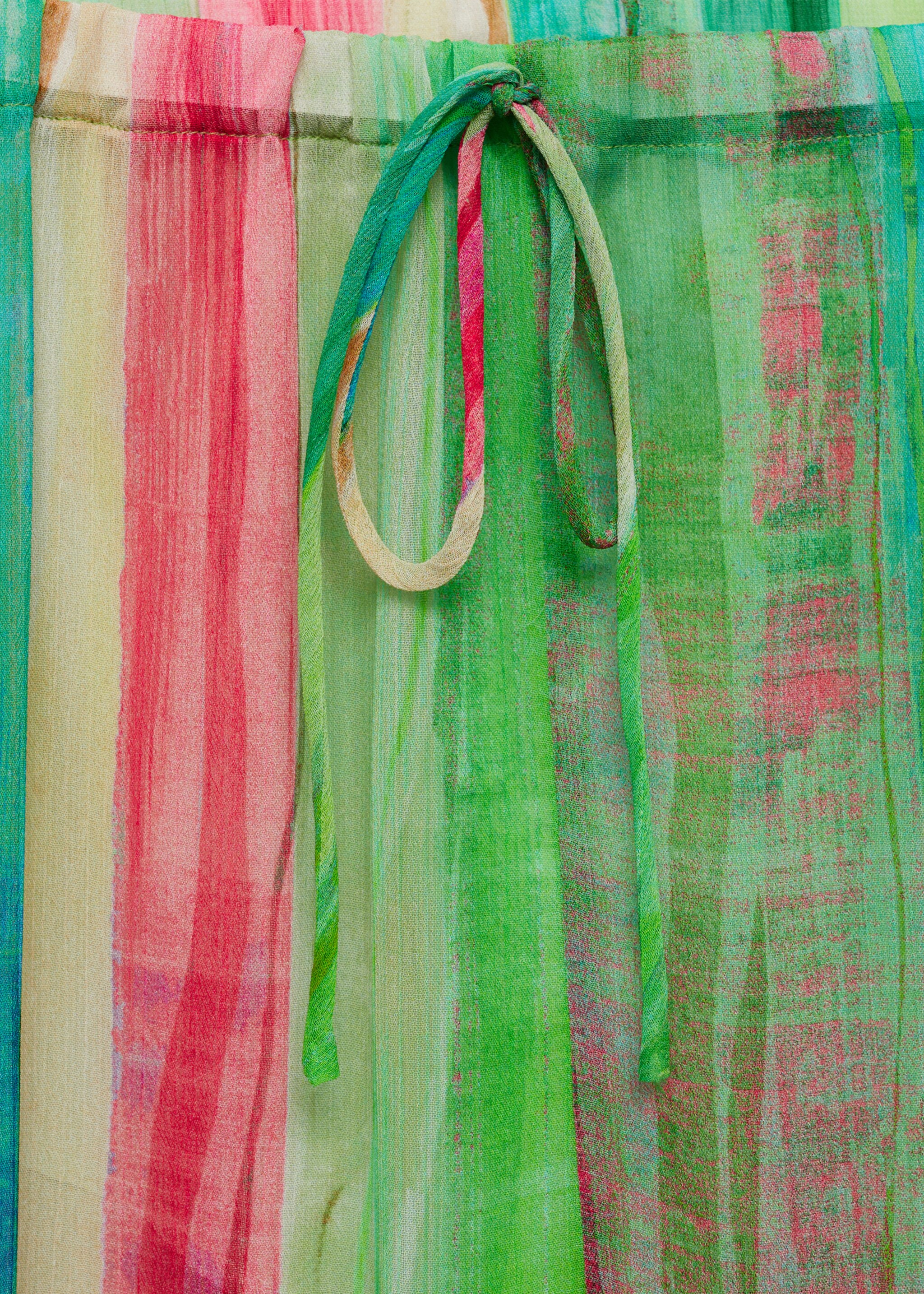 Pantalon imprimé semi-transparent - Détail de l'article 8