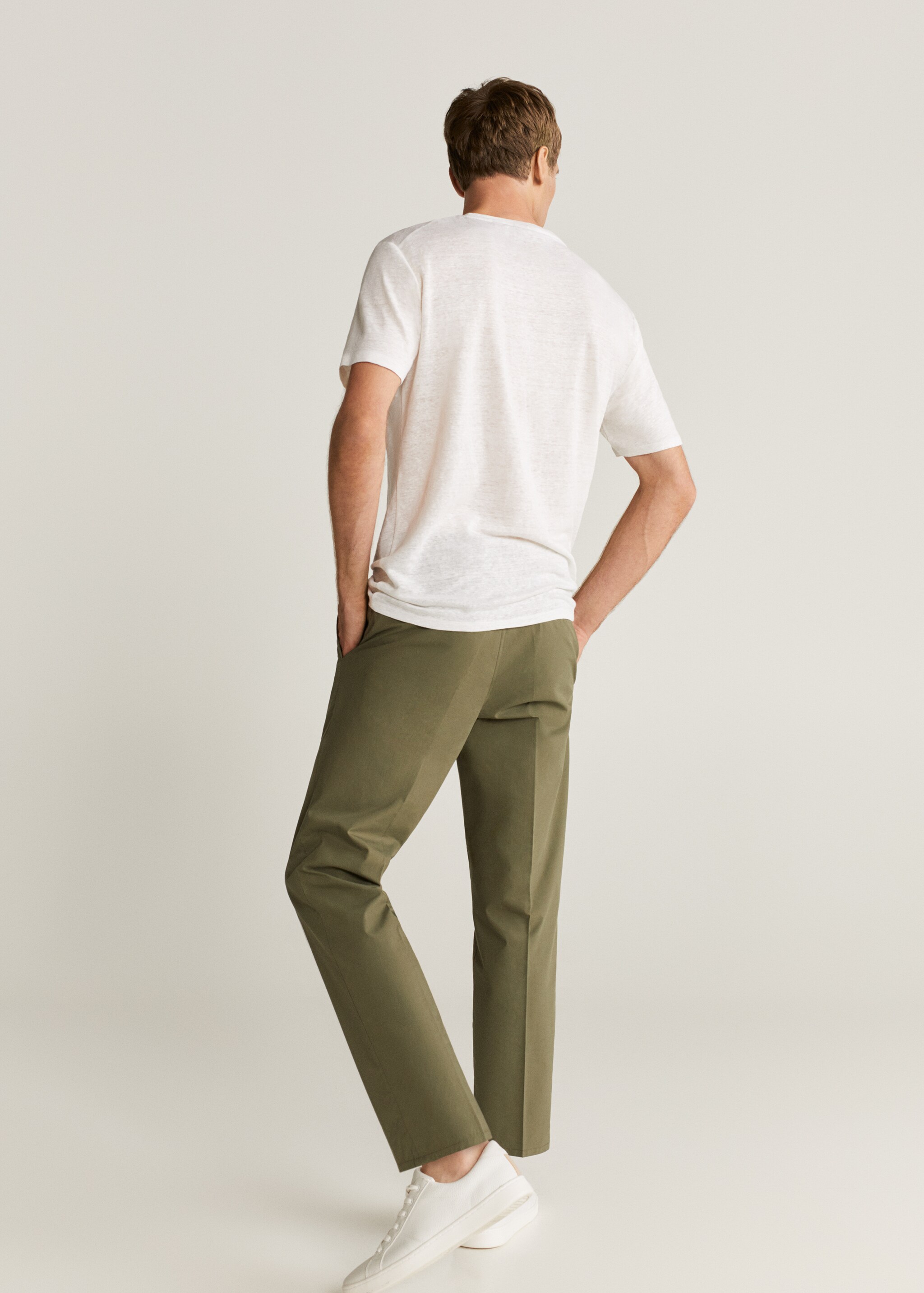 Camisa regular fit punto - Reverso del artículo