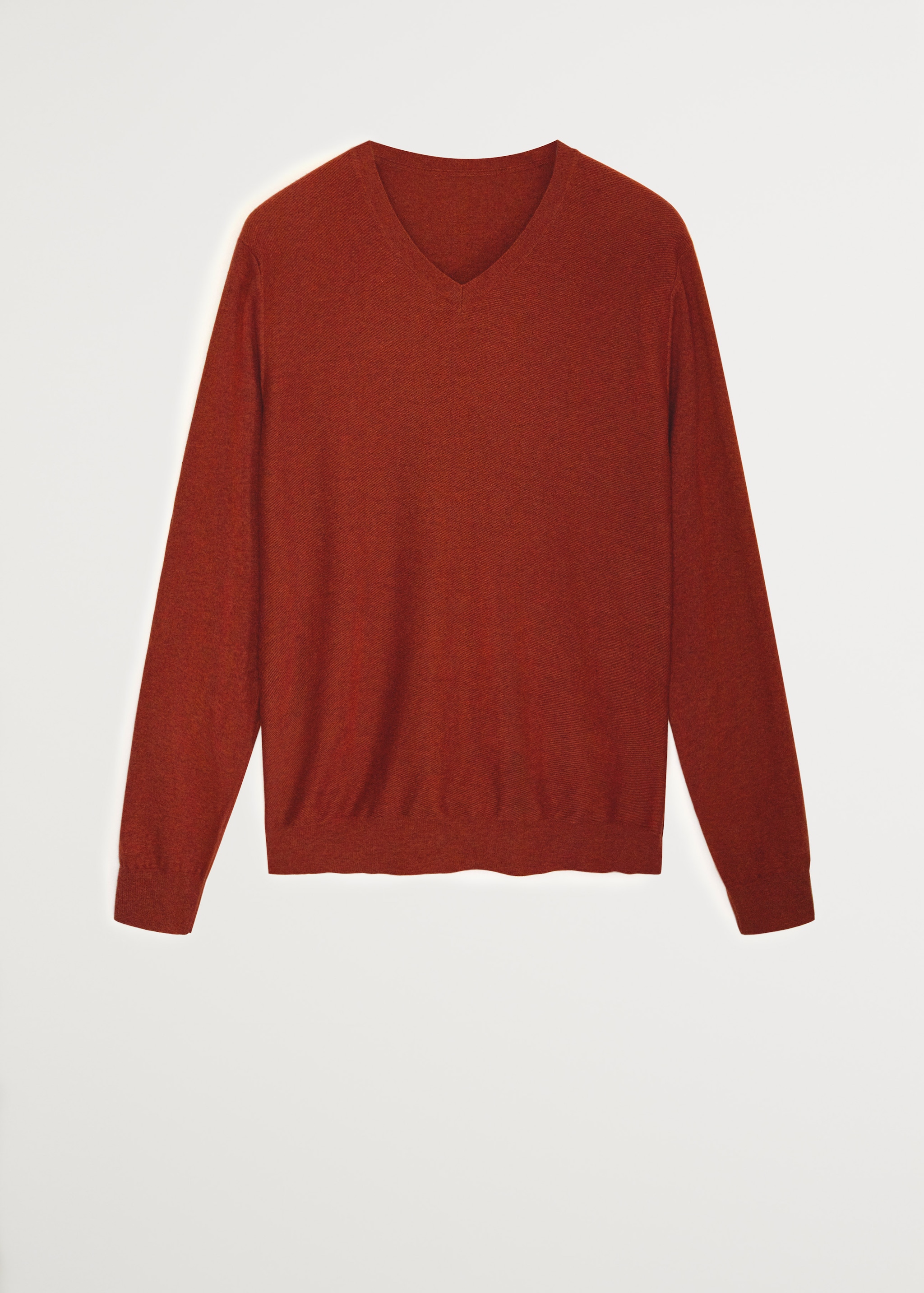 Textured cotton cashmere-blend sweater - Article without model