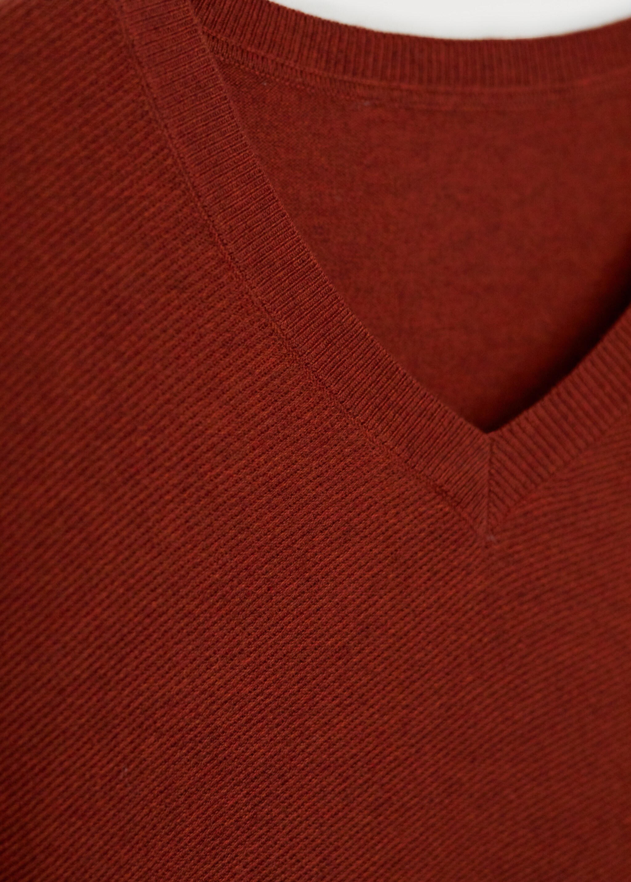 Textured cotton cashmere-blend sweater - Details of the article 8