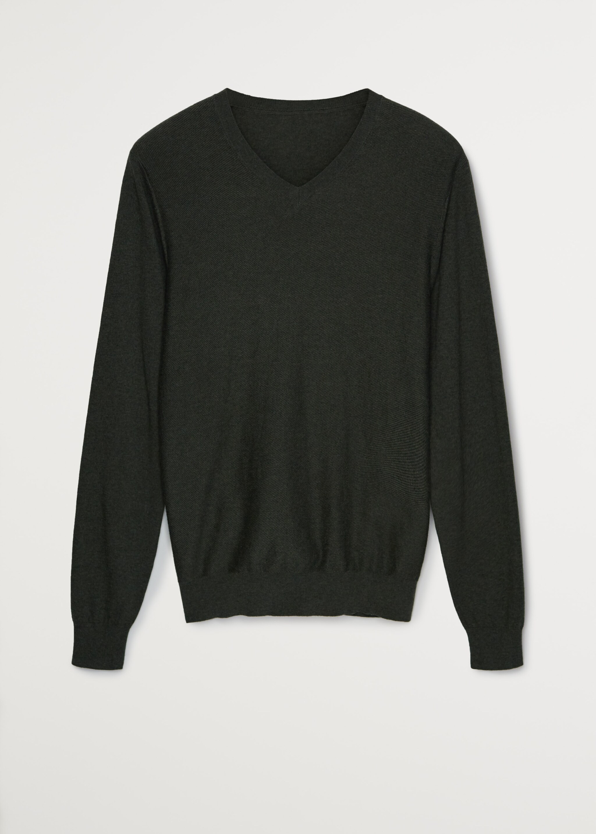 Textured cotton cashmere-blend sweater - Article without model