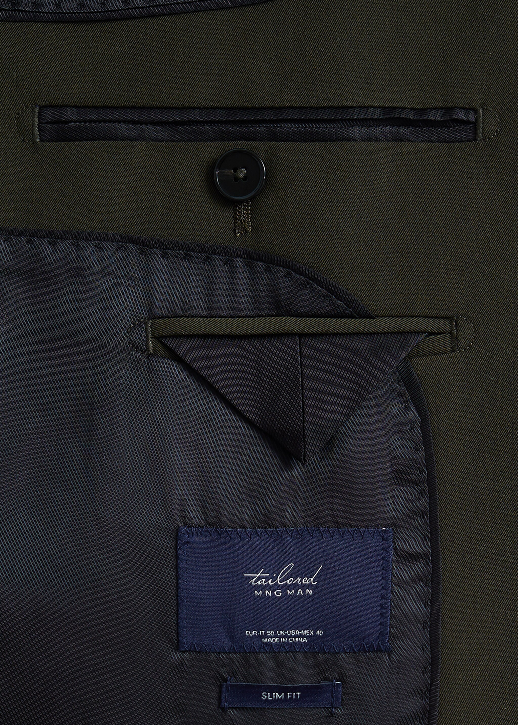 Oblekové sako slim fit - Detail zboží 7