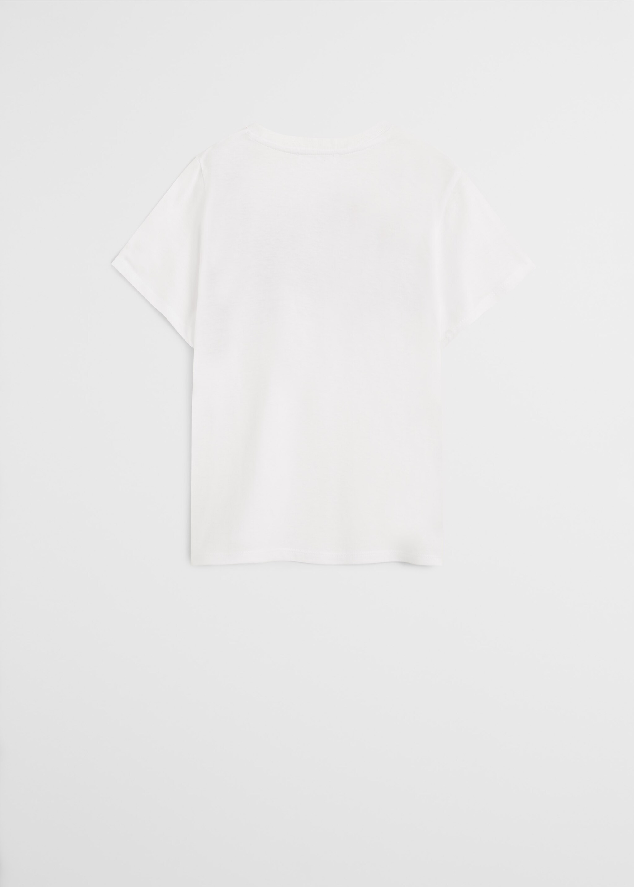 Tricou din bumbac organic cu imprimeu - Spatele articolului