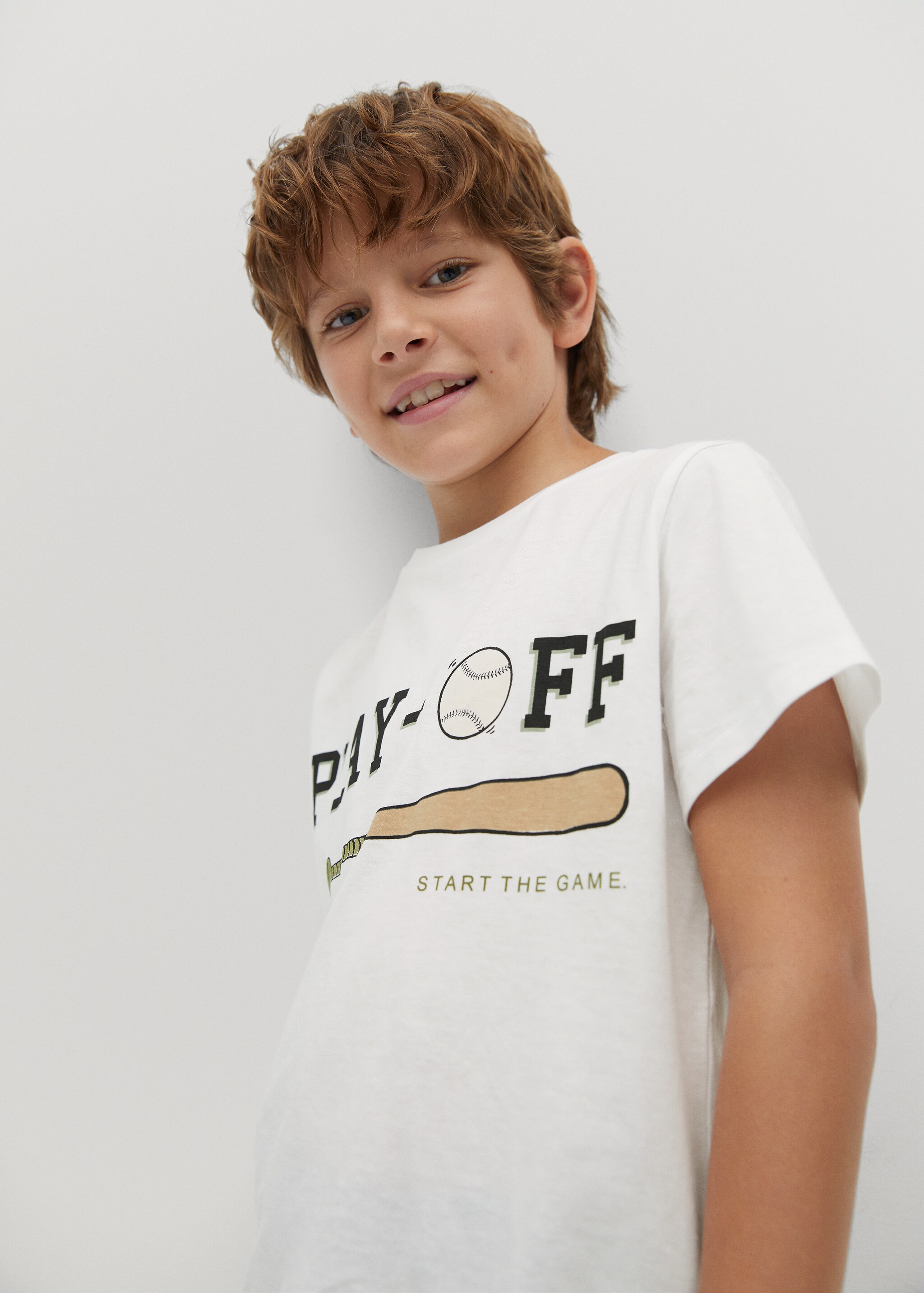 Bedrucktes T-Shirt aus Bio-Baumwolle - Detail des Artikels 1