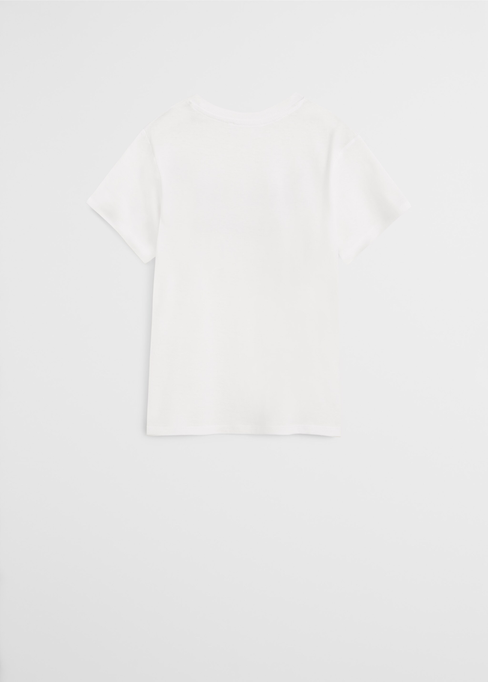Bedrucktes T-Shirt aus Bio-Baumwolle - Rückseite des Artikels