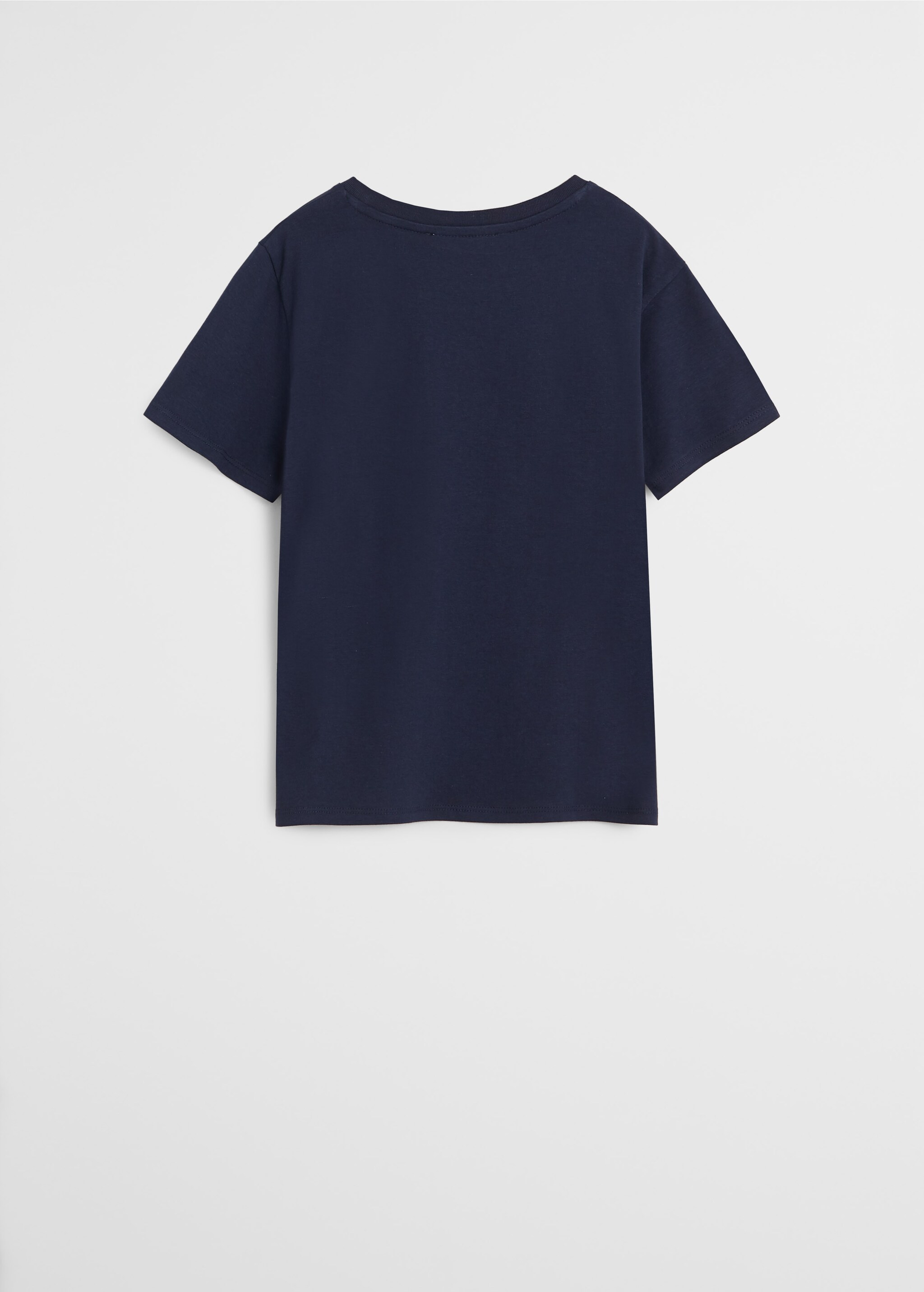 Bedrucktes T-Shirt aus Bio-Baumwolle - Rückseite des Artikels